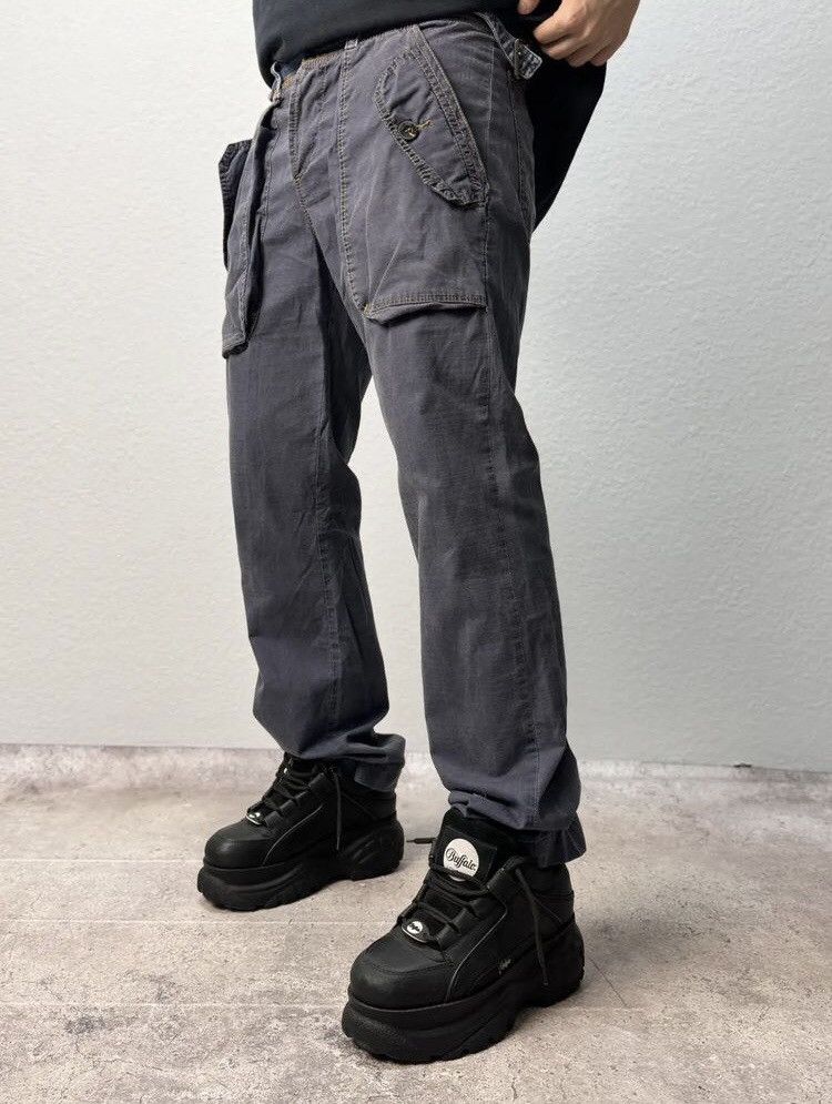 Just Cavalli Vintage Baggy Just Cavalli Distressed Punk Jeans Pocket Size US 31 - 4 Thumbnail