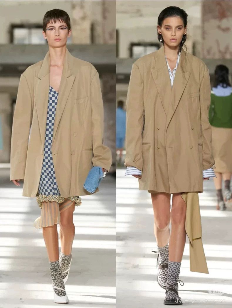 Dries Van Noten dries van noten A khaki jacket 2502-Nextarrow Size US XS / EU 42 / 0 - 5 Thumbnail
