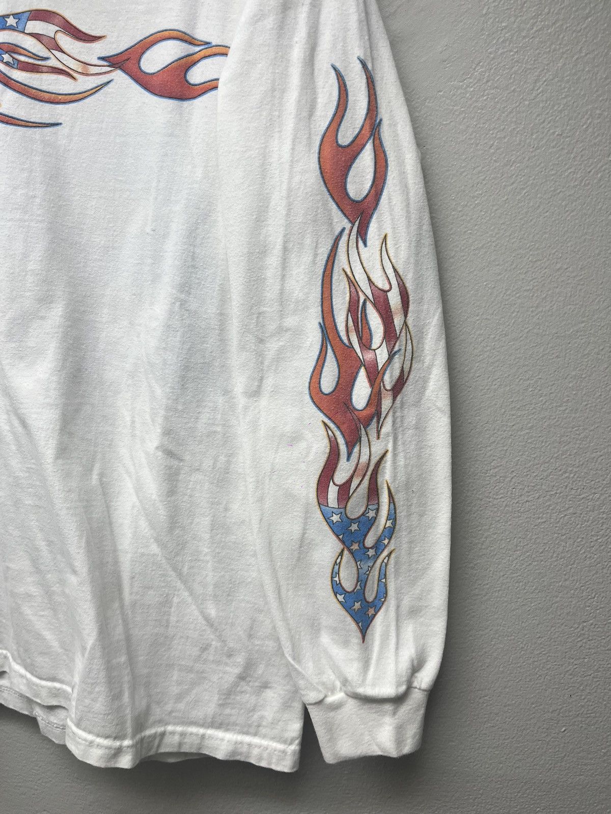 Harley Davidson 01 Harley Davidson USA Flag Flame Daytona Beach Longsleeve Size US M / EU 48-50 / 2 - 4 Thumbnail