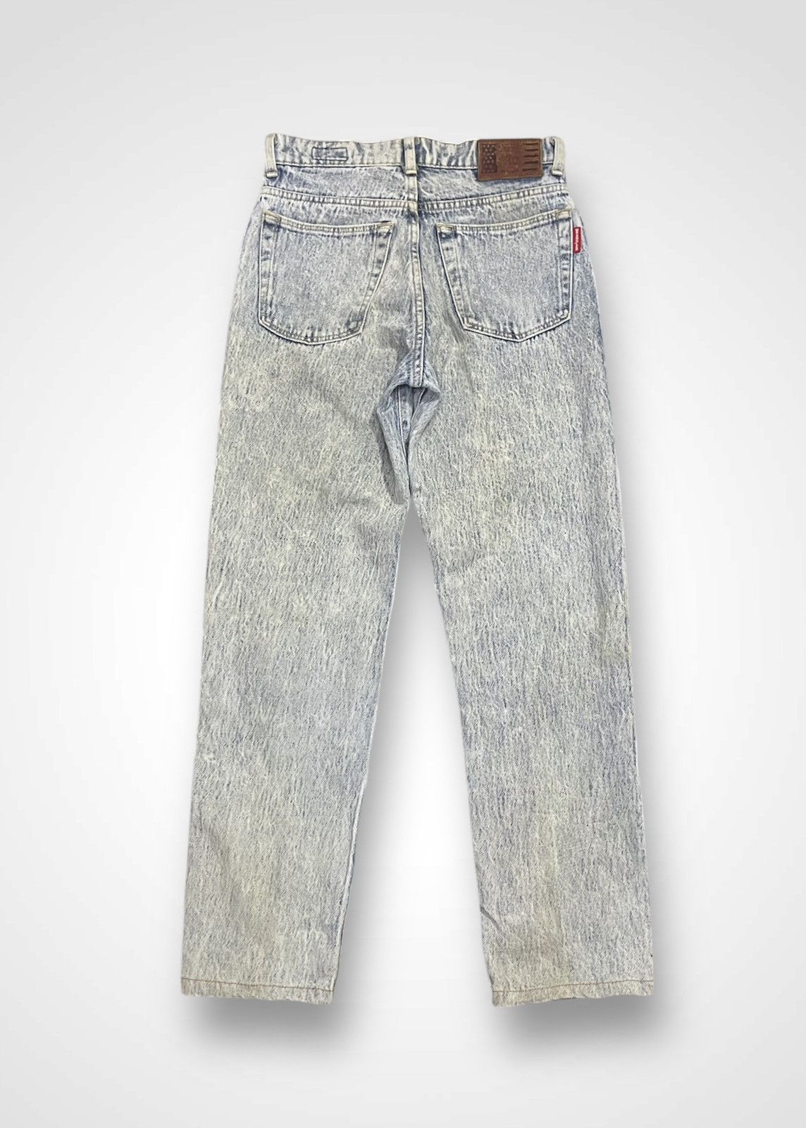Japanese Brand × Wrangler Wrangler Acid Wash Jeans (14) Size US 28 / EU 44 - 2 Thumbnail