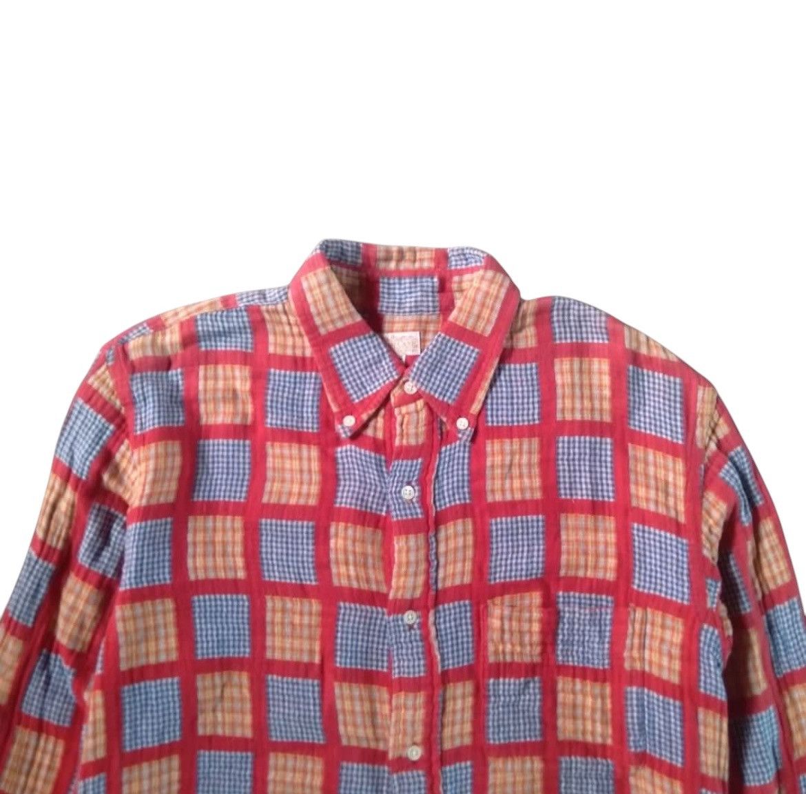 Japanese Brand × Sugar Cane × Toyo Enterprises Sugarcane Flannel Longsleeve Shirt Size US M / EU 48-50 / 2 - 2 Thumbnail