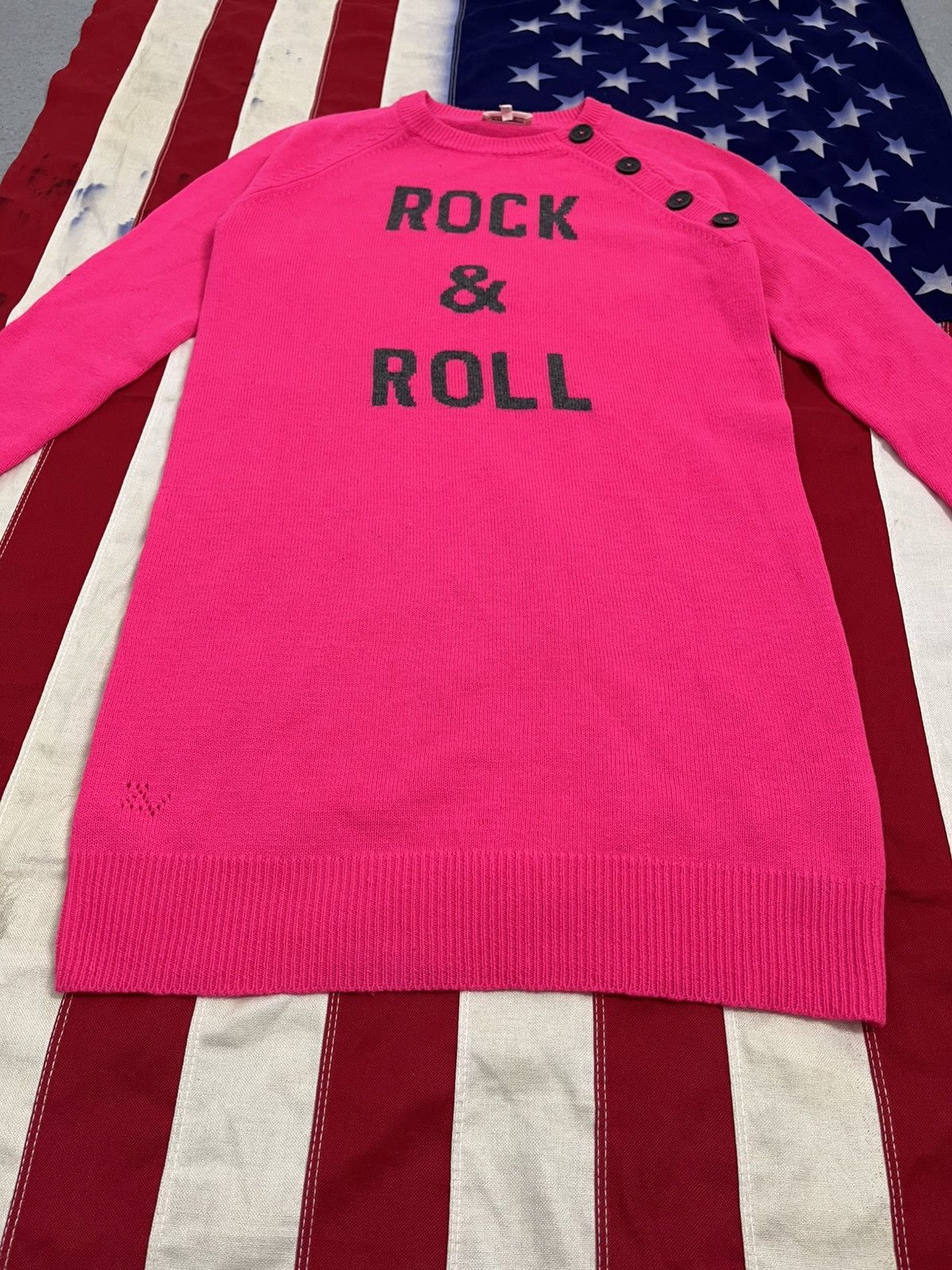 Zadig & Voltaire zadig & voltaire hot pink rock & roll pullover Size S / US 4 / IT 40 - 3 Thumbnail