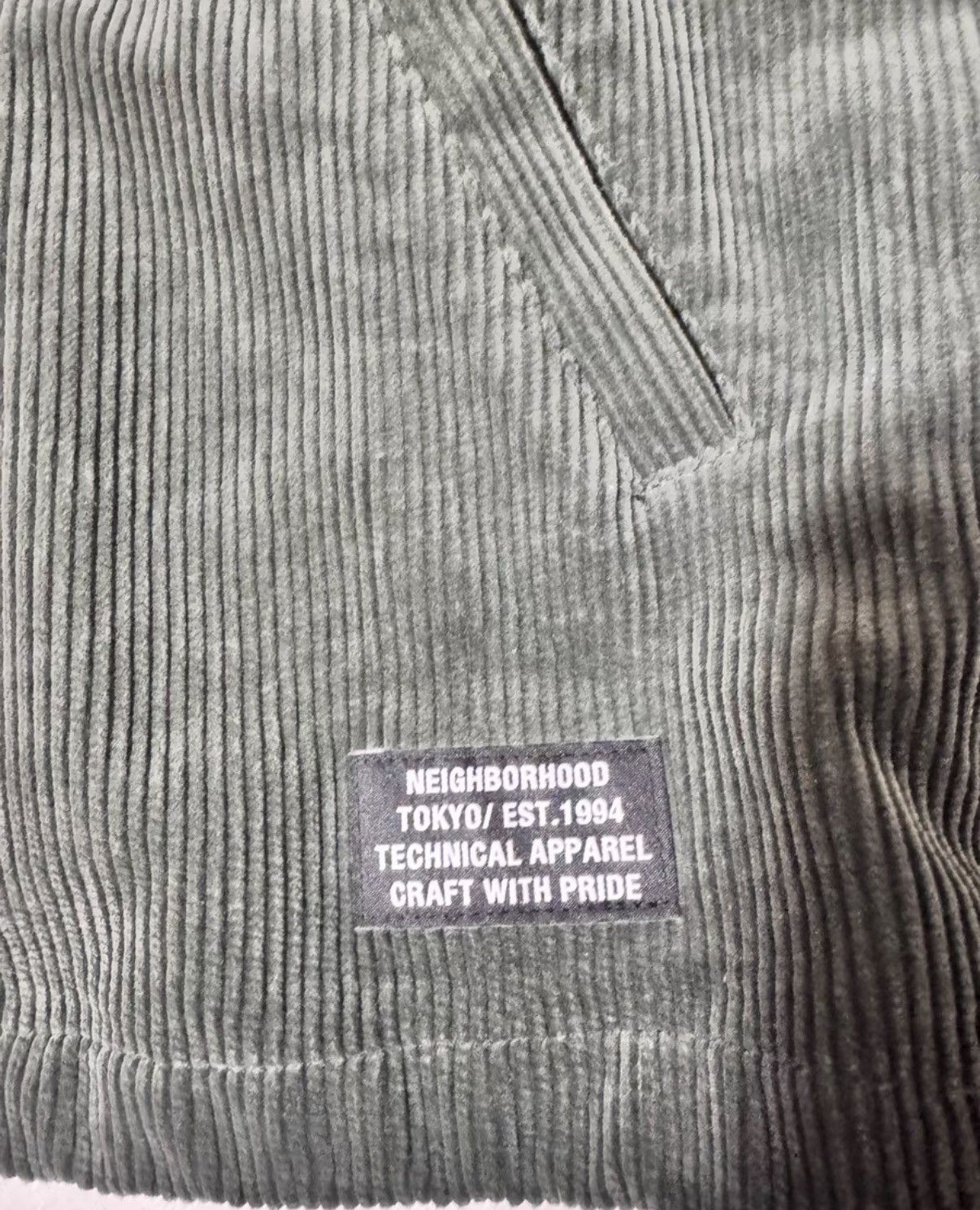 Neighborhood NEIGHBORHOOD 22AW CORD WINDBREAKER corduroy work jacket Size US L / EU 52-54 / 3 - 8 Thumbnail