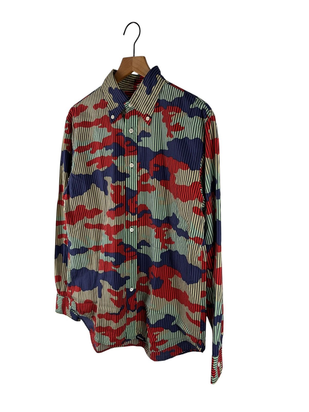 Good Enough Good Enough Multi Camo Button Up Shirt Size US L / EU 52-54 / 3 - 2 Thumbnail