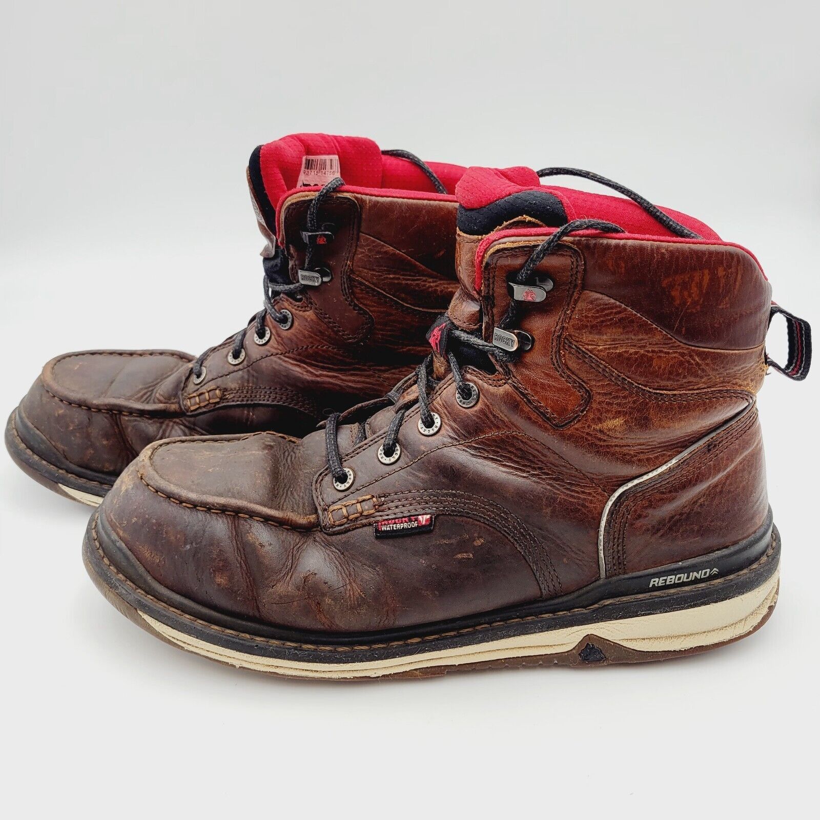Rocky Rocky Rams Horn Work Safety Boots Waterproof 12 W Size US 12 / EU 45 - 2 Thumbnail