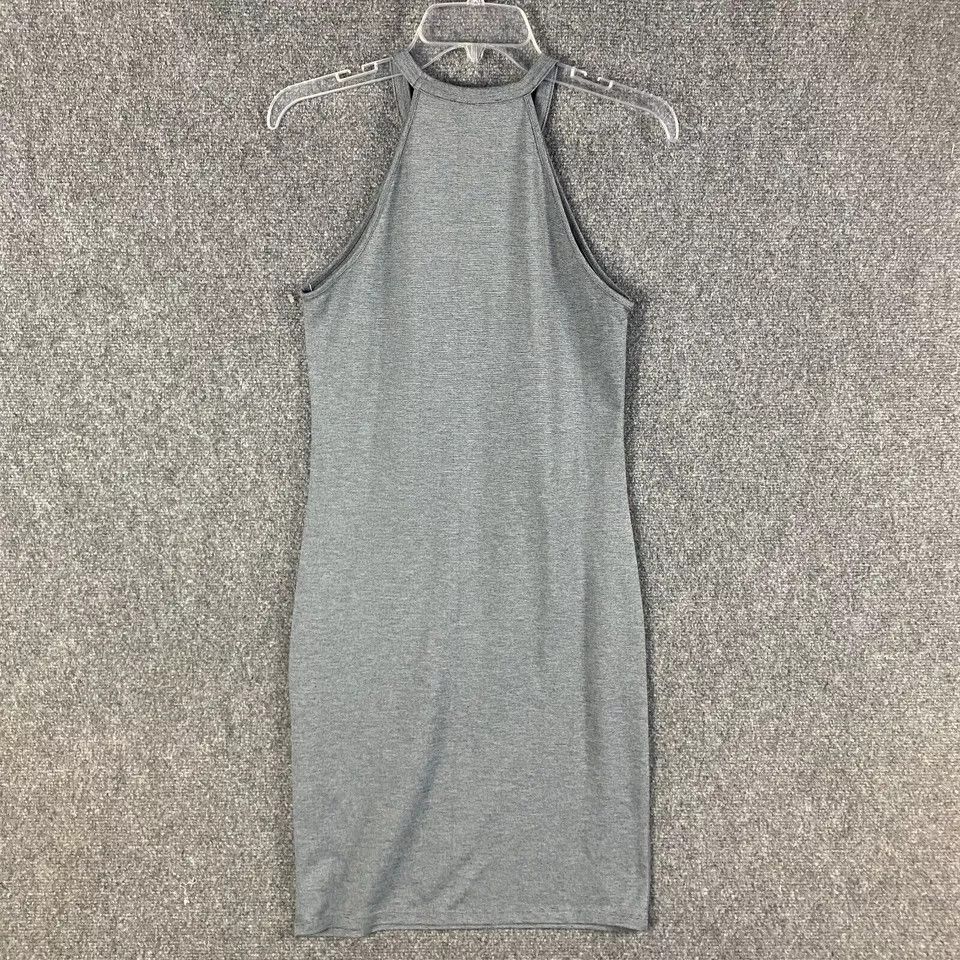 Zara Zara Dress Women's Large Trafaluc Pencil Sleeveless Gray L Size L / US 10 / IT 46 - 6 Thumbnail