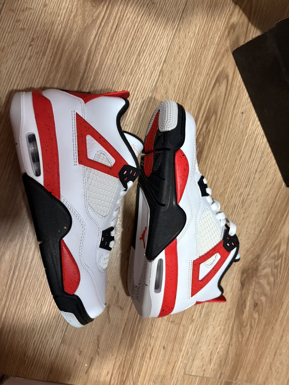 Jordan Brand Jordan 4 red cement Size US 5.5 / EU 38 - 4 Thumbnail