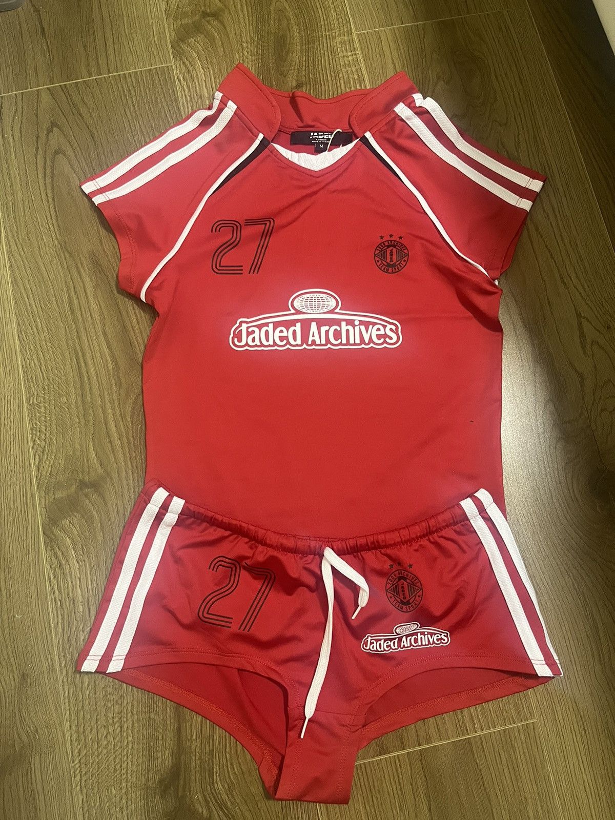 Jaded London Jaded London sport red tiny set Size M / US 6-8 / IT 42-44 - 1 Thumbnail
