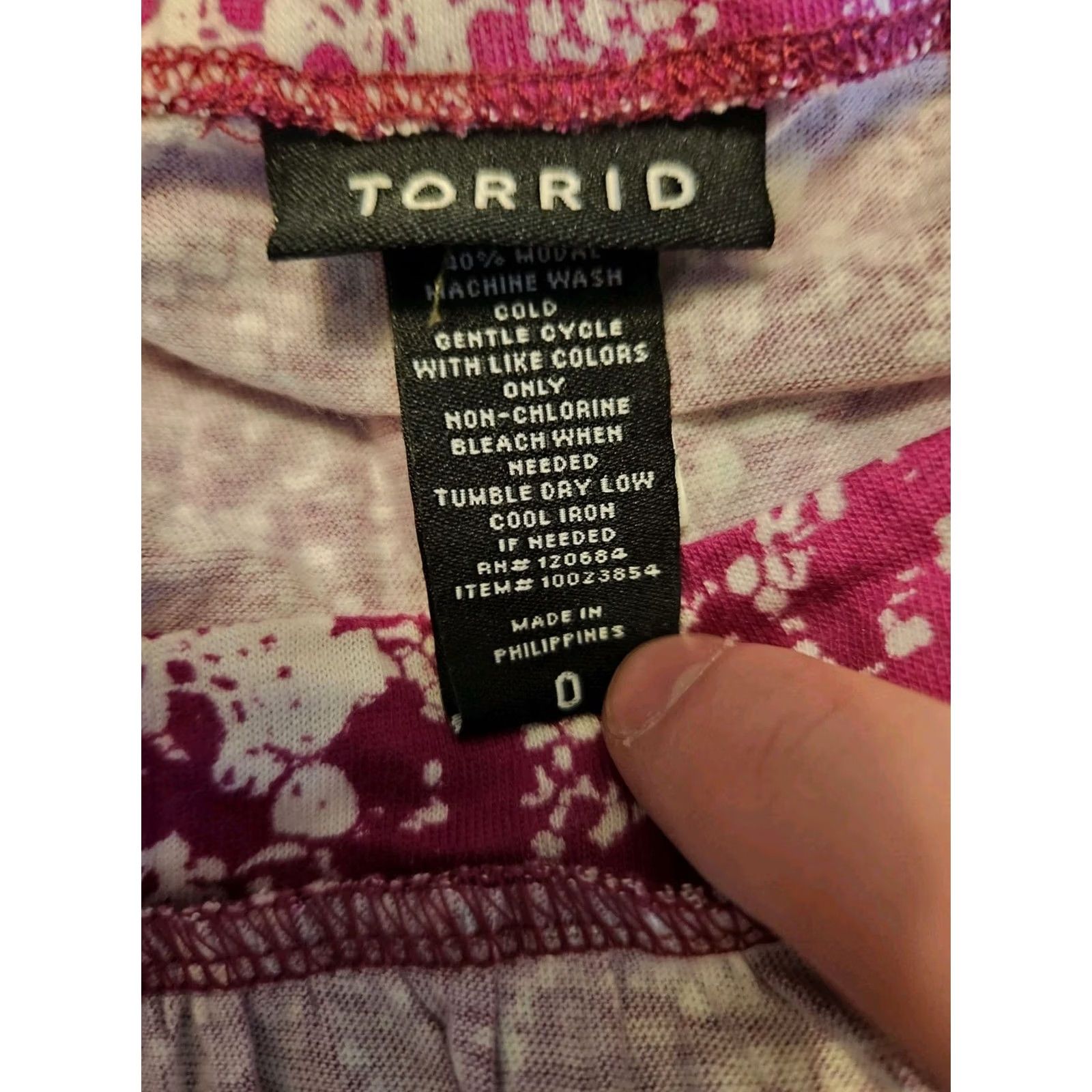 Torrid Torrid Magenta Lace Print Ruffle Trim Sleeveless Cami Top 0X XL Camisole Tank Women Pink Colorful 90s? Size XL / US 12-14 / IT 48-50 - 5 Thumbnail