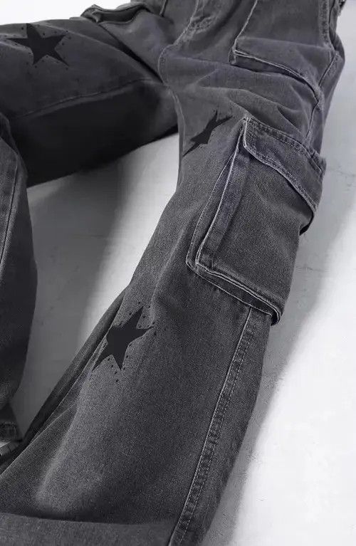 Jean × Vintage Y2k Baggy Denim Size US 32 / EU 48 - 4 Thumbnail