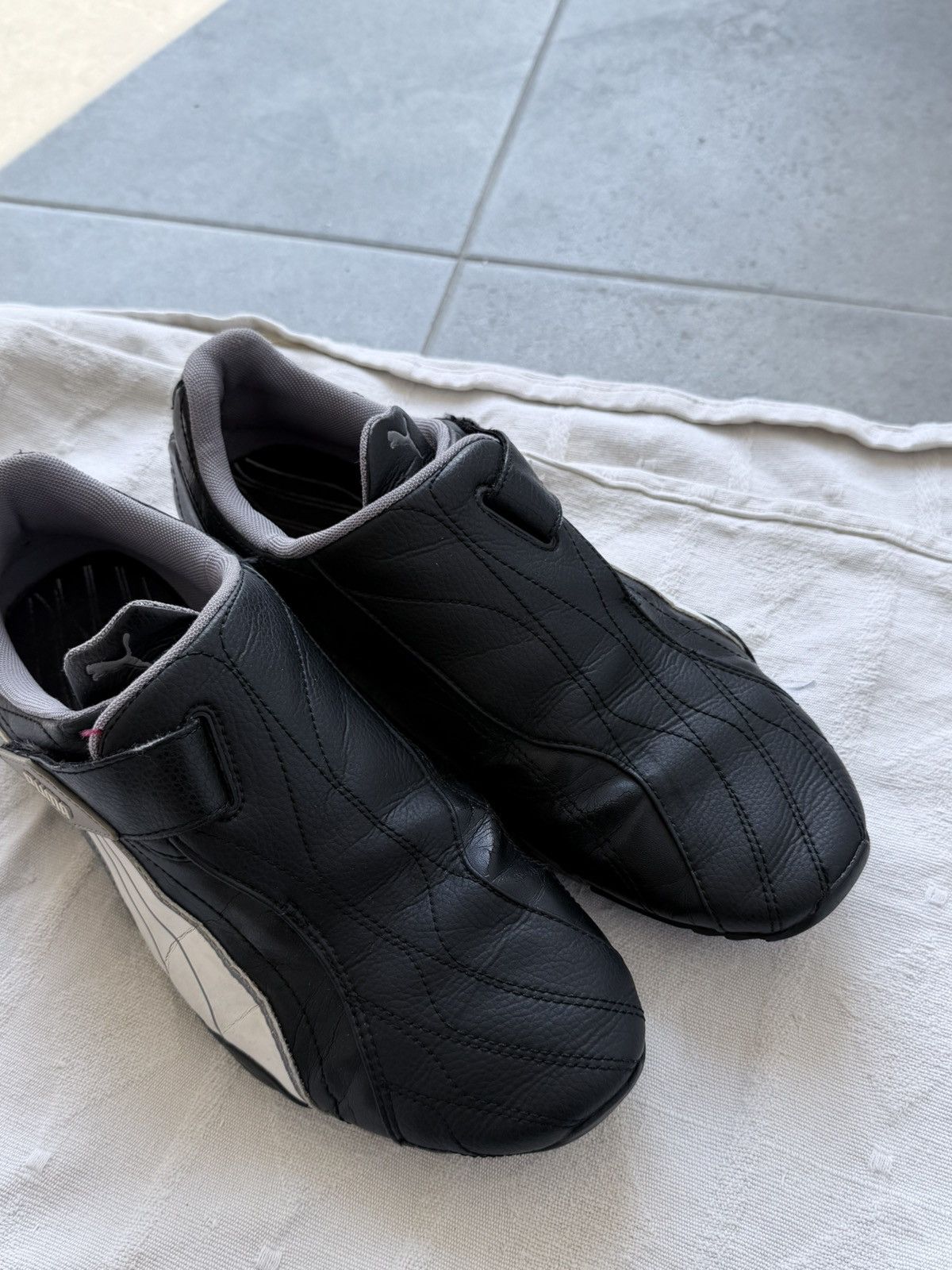 Puma Vintage 00s Puma Leather Sneakers Size US 9 / EU 42 - 5 Thumbnail