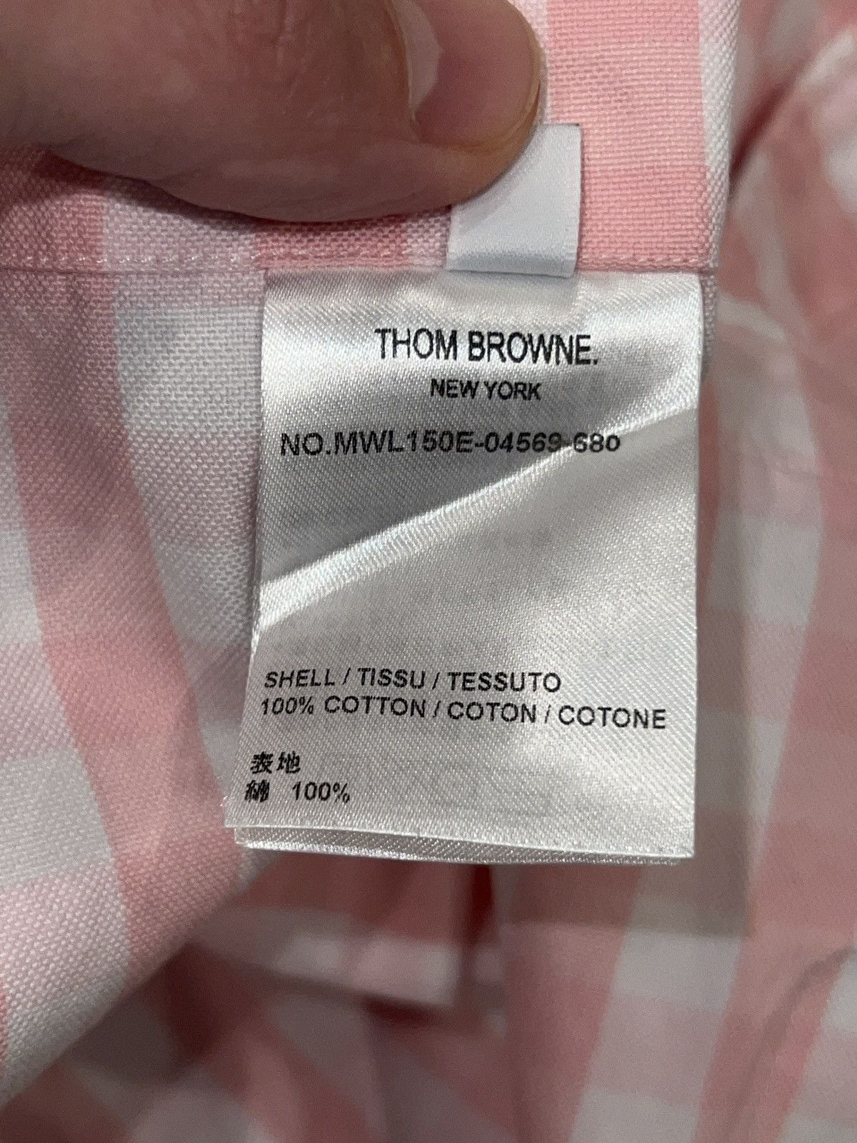 Thom Browne Thom Brown Classic Button Down shirt Size US L / EU 52-54 / 3 - 13 Thumbnail