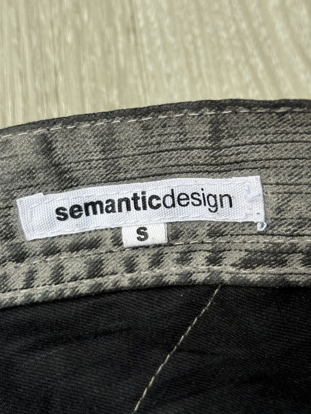 Japanese Brand SEMANTIC DESIGN waxed lace-up flare jeans Size US 27 - 6 Thumbnail