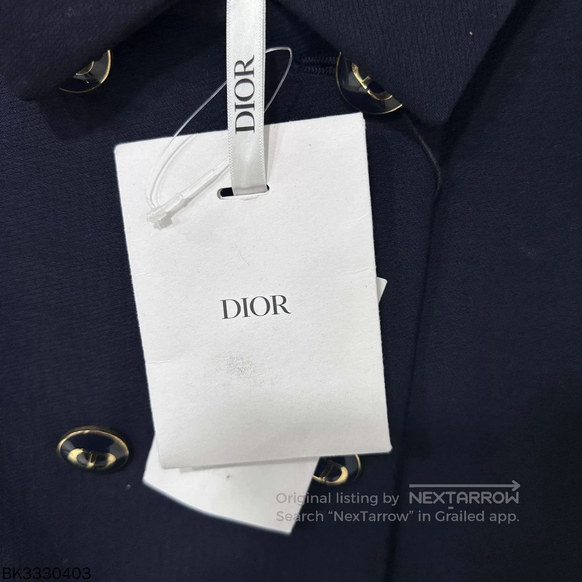 Dior Dior Dark Blue Double. Size XXS / US 00 / IT 34 - 8 Thumbnail