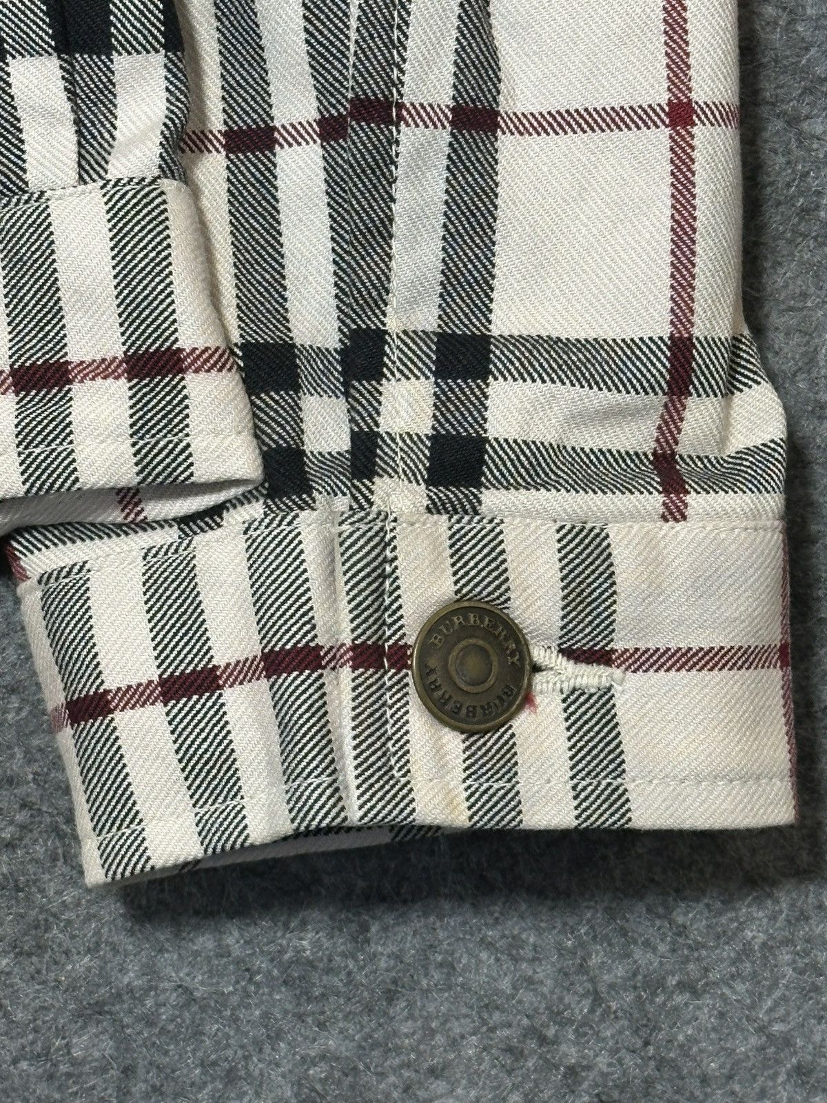 Burberry vintage Burberry London beige nova check cotton denim-style. Size M / US 6-8 / IT 42-44 - 12 Thumbnail