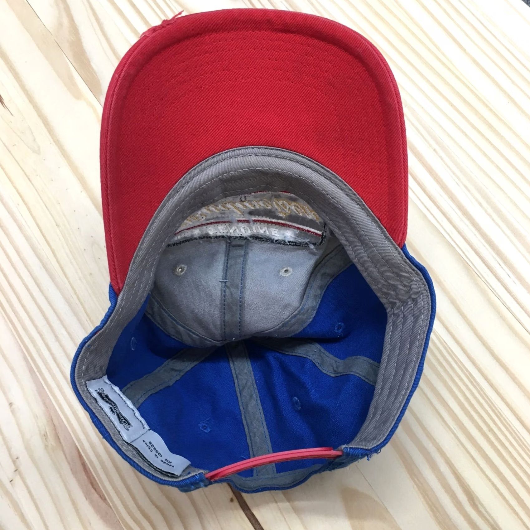 Budweiser Budweiser King Of Beers Baseball Cap Mens Blue Gray One Size Embroidered Logo Size ONE SIZE - 7 Thumbnail