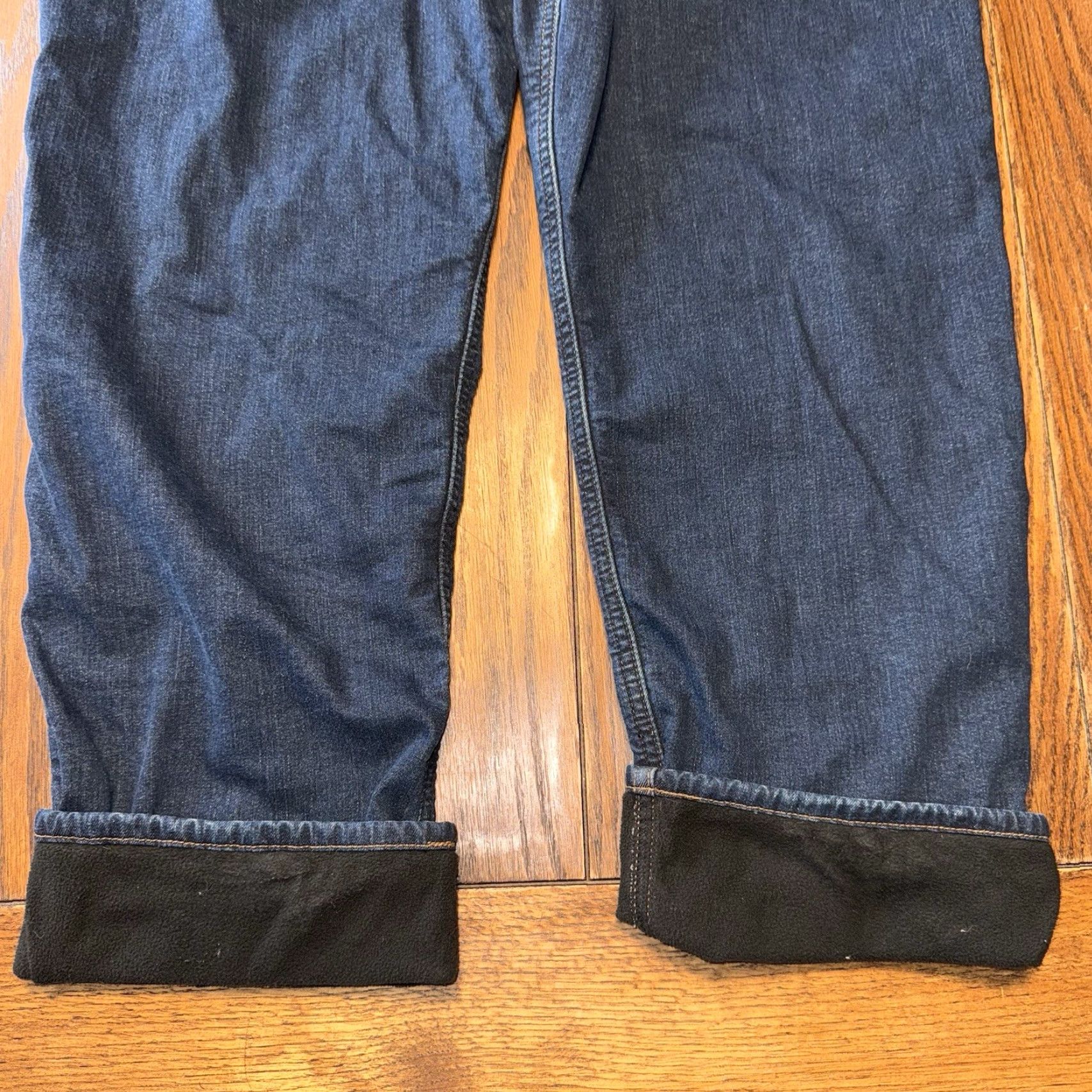 Carhartt Carhartt Jeans Relaxed Fit Fleece Lined Insulated Blue Denim 40x32 104939 H88 Size US 40 / EU 56 - 3 Thumbnail