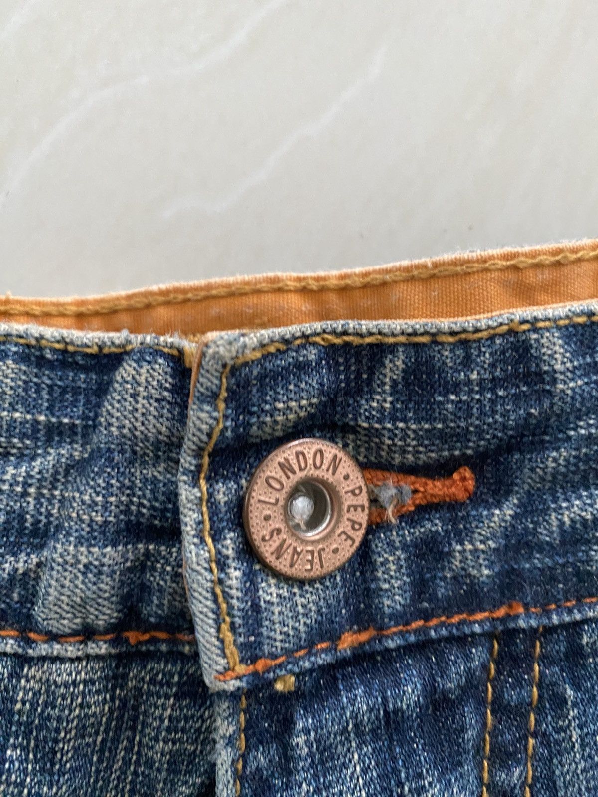 Japanese Brand PEPE JEANS patcwork style Baggy denim pants Kapital style Size US 30 / EU 46 - 10 Thumbnail