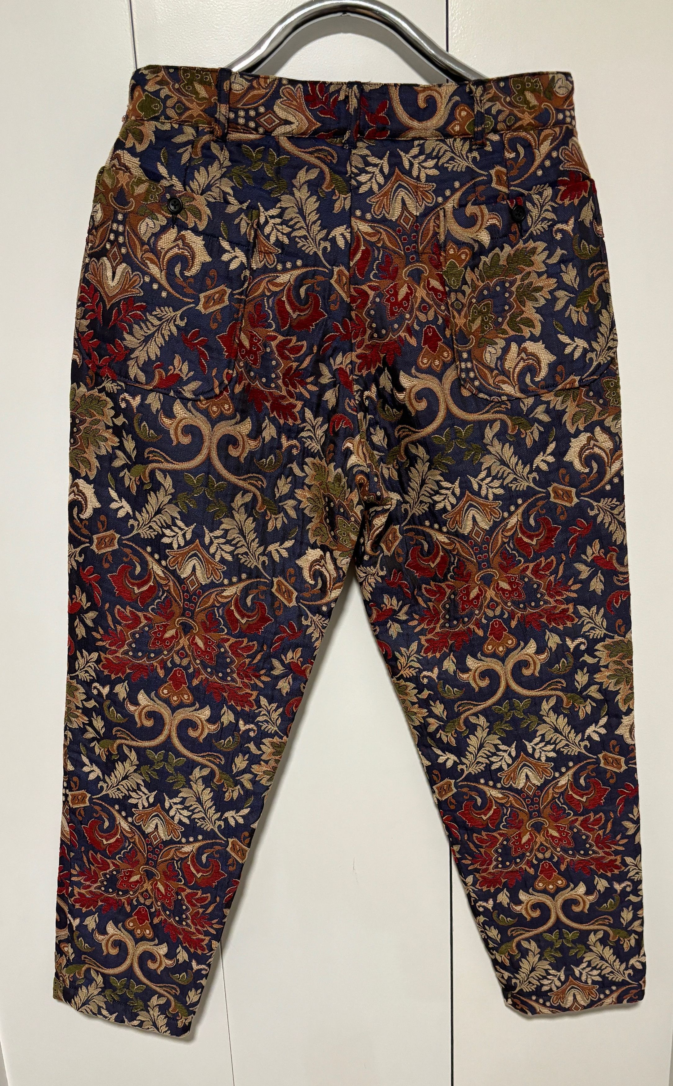 Engineered Garments RARE Floral Jacquard Carlyle Pants Medium 32-34 mi USA Size US 33 - 4 Thumbnail