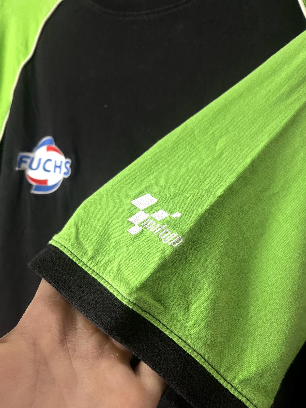 Vintage Vintage Kawasaki Moto GP Racing Team T Shirt Ducati yamaha Size US L / EU 52-54 / 3 - 6 Thumbnail