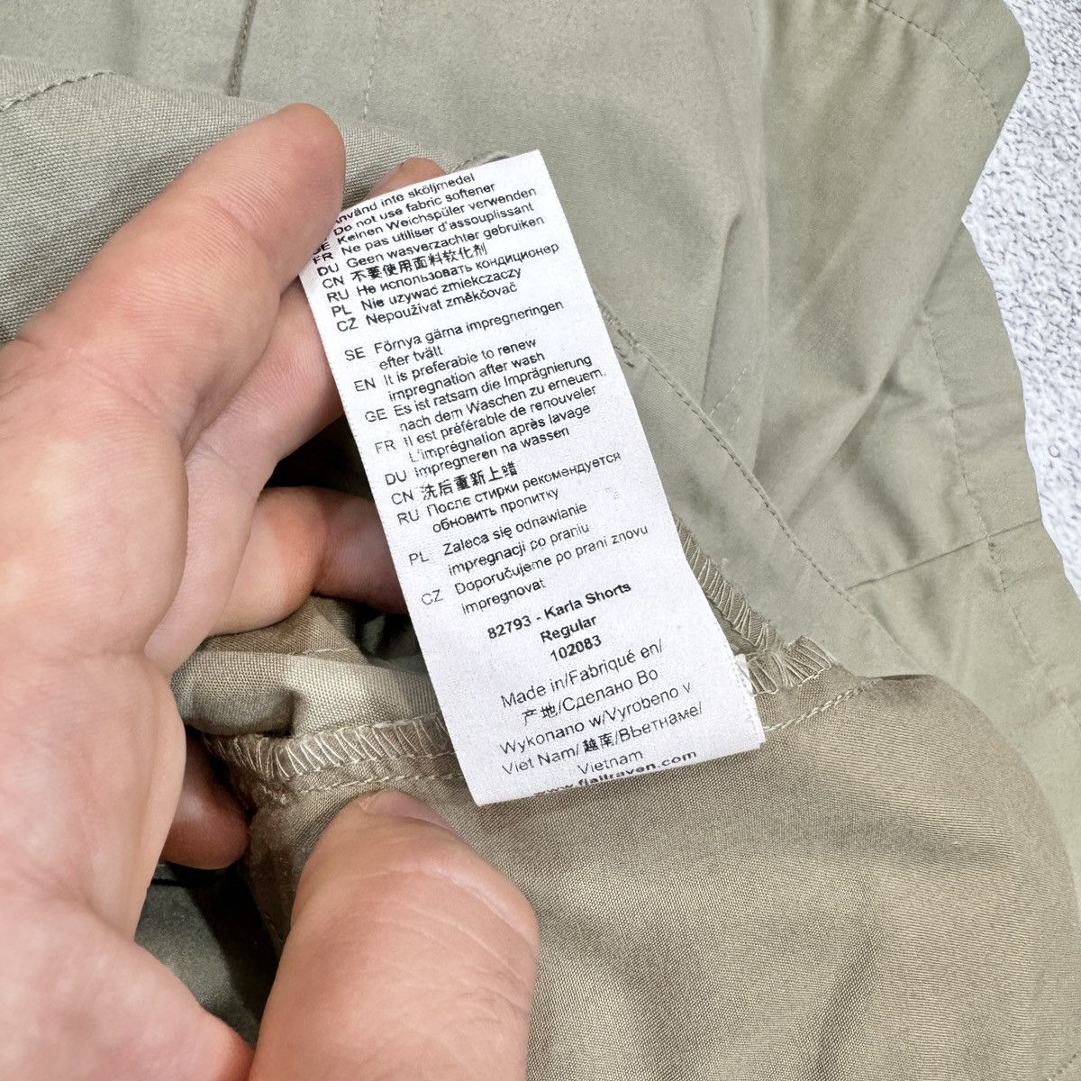 Fjallraven Fjallraven Beige Cargo Shorts 50size 34 Size US 34 / EU 50 - 9 Thumbnail