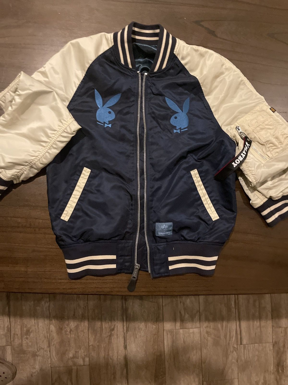 AlphaStyle Bomber jacket Playboy bunny Size US L / EU 52-54 / 3 - 2 Thumbnail
