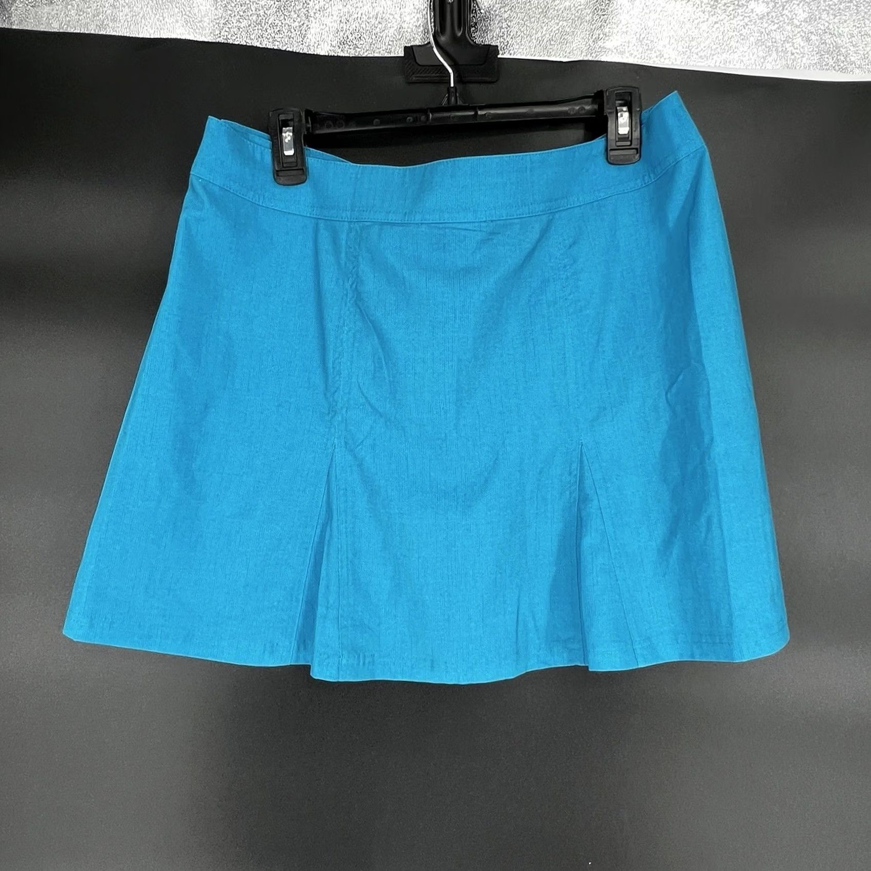 Vintage Ripskirt Hawaii Skirt Womens Casual Beach Knee Length Blue L Wrap Pockets Stretch Summer Vacation Travel Size 36" / US 14 / IT 50 - 5 Thumbnail