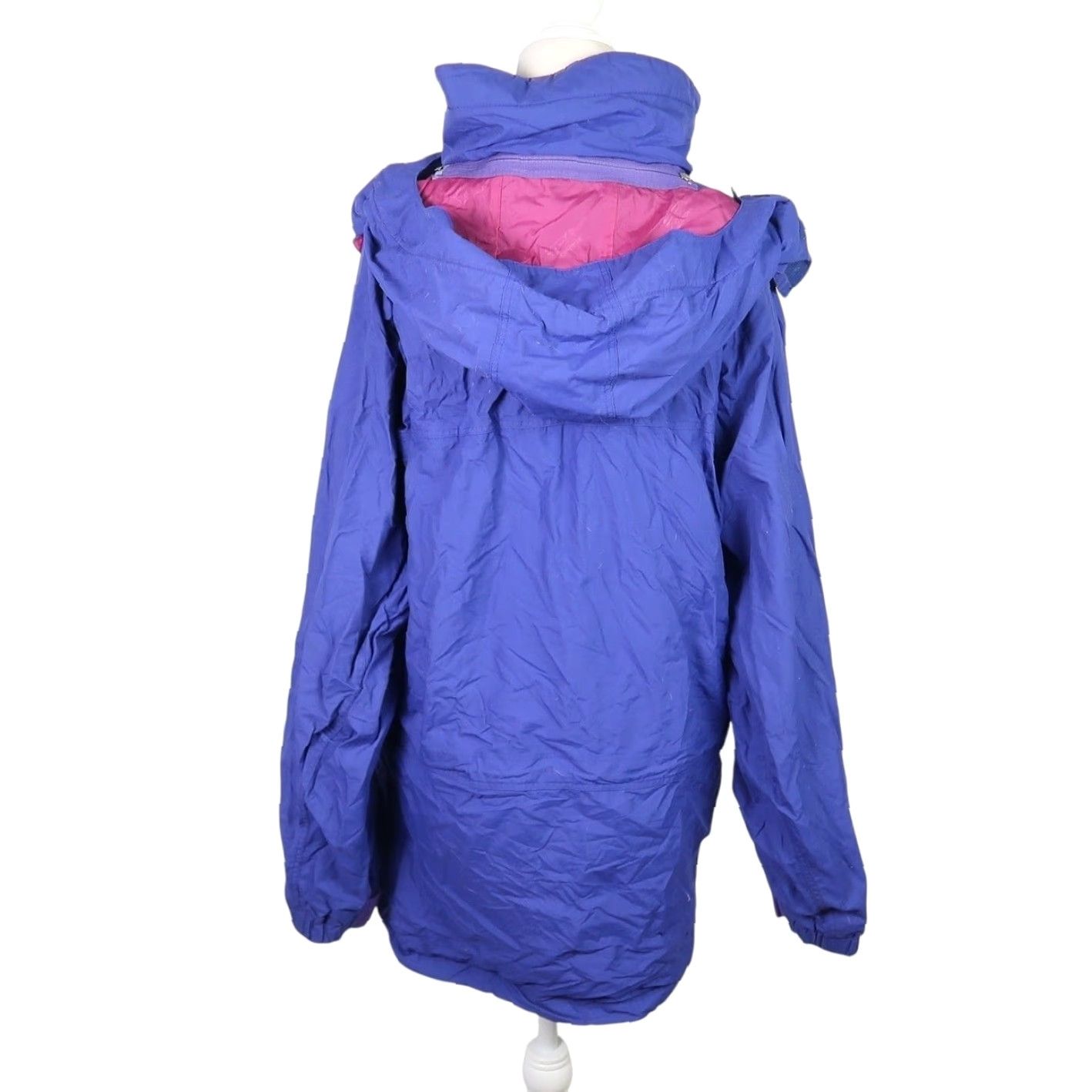 Patagonia VINTAGE Patagonia windbreaker jacket Royal Purple Nylon zip front Women L 90s Vintage Mens Womens Girls Size L / US 10 / IT 46 - 4 Thumbnail