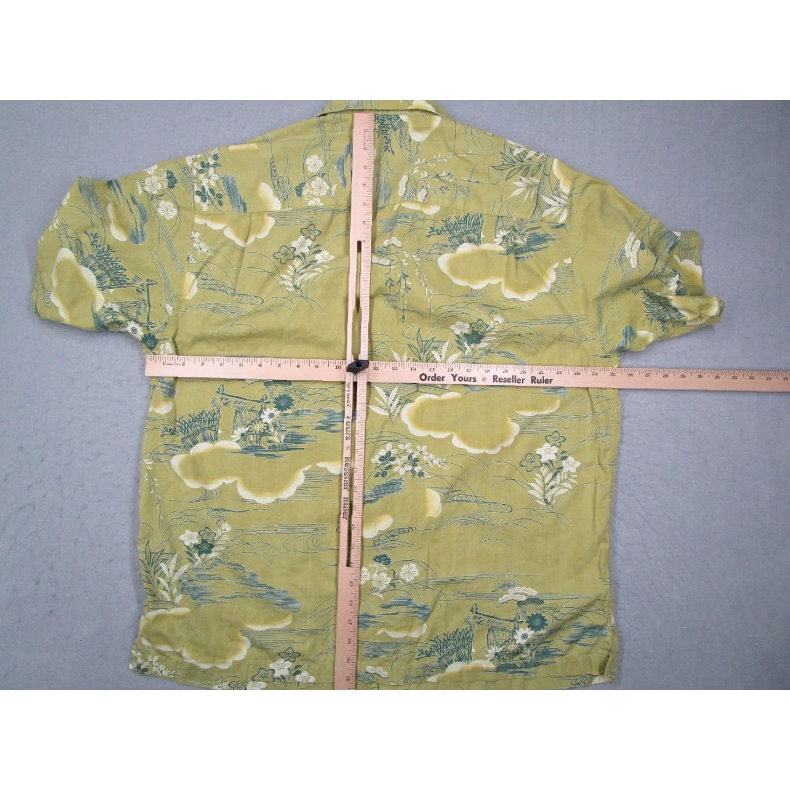 Tommy Bahama Tommy Bahama Shirt Men Extra Large Green Floral Button Up Silk Blend Hawaii Mens Size US XL / EU 56 / 4 - 5 Thumbnail