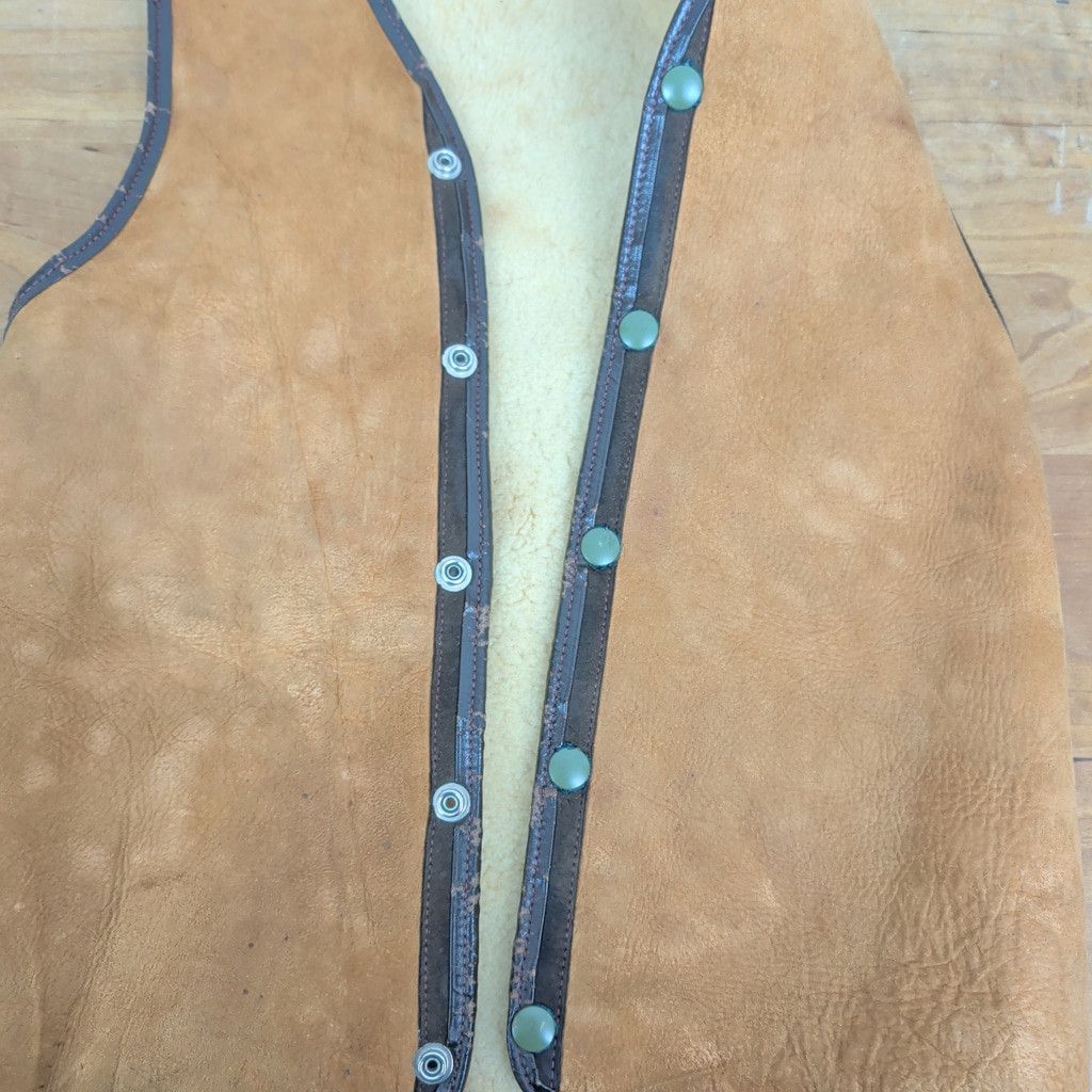 Vintage True Vintage Shearling Snap Button Vest Size US S / EU 44-46 / 1 - 7 Thumbnail
