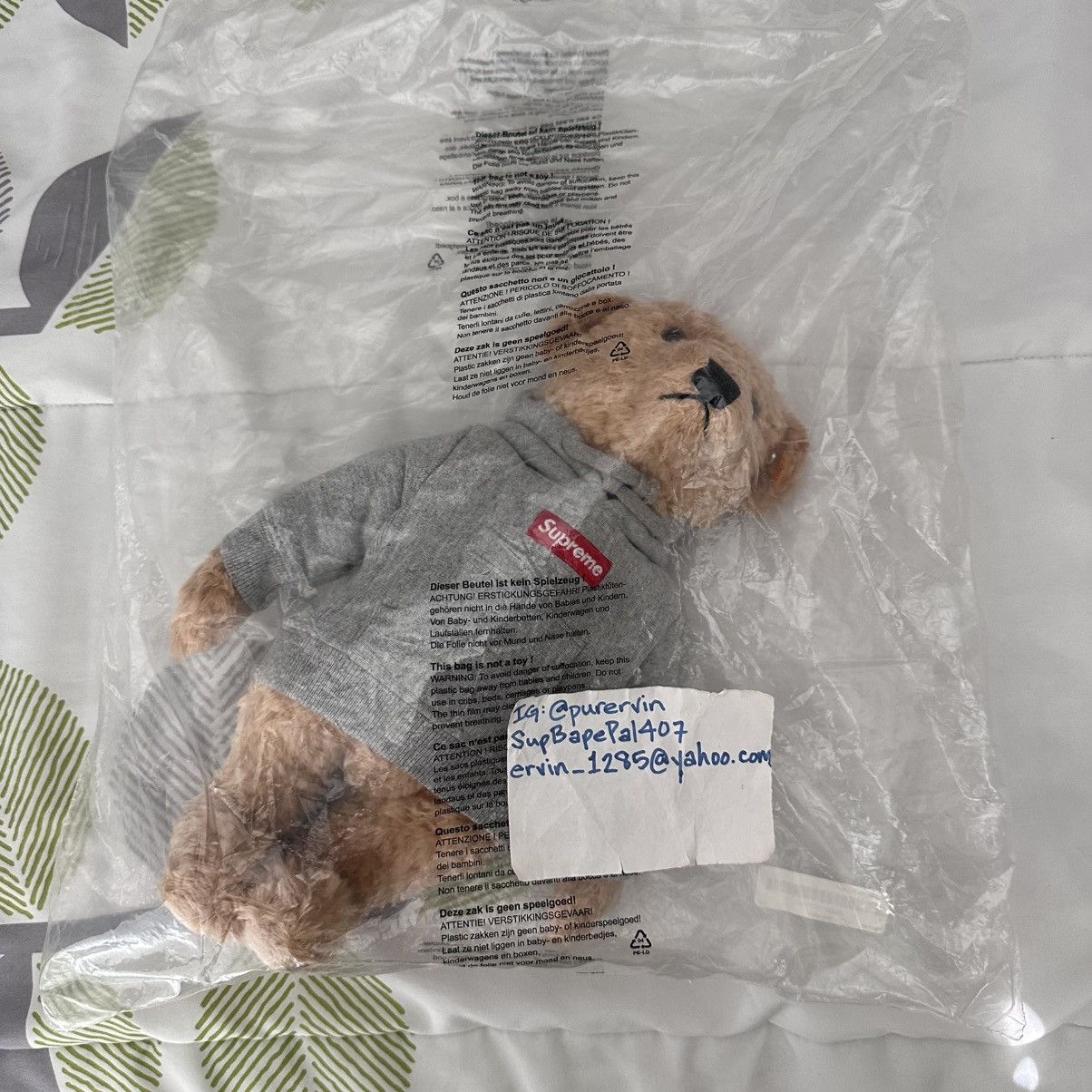 Teddy bear supreme new arrivals