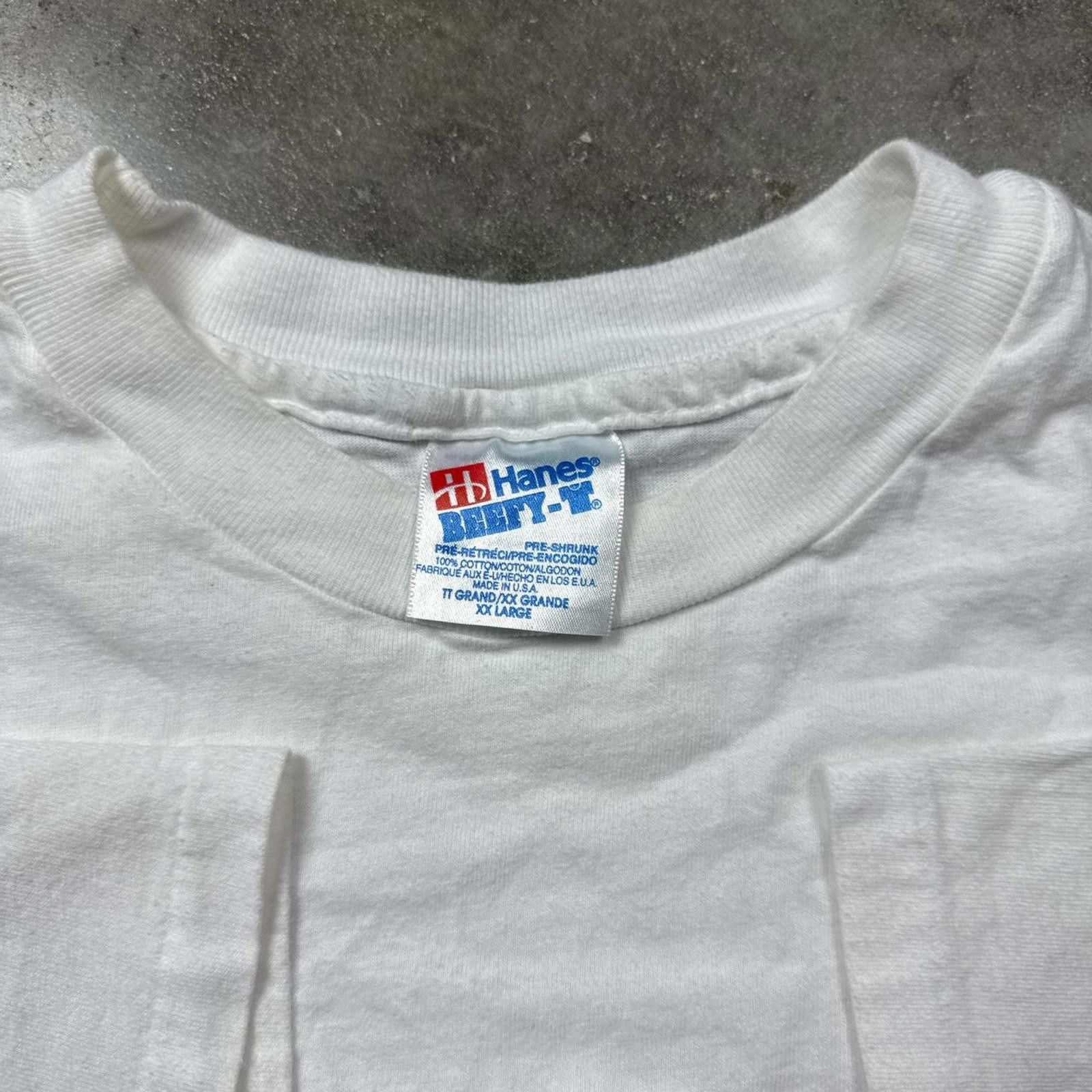 Hanes Powersoft "Building On The Power Of People" 90’s T-Shirt Size US XXL / EU 58 / 5 - 6 Thumbnail