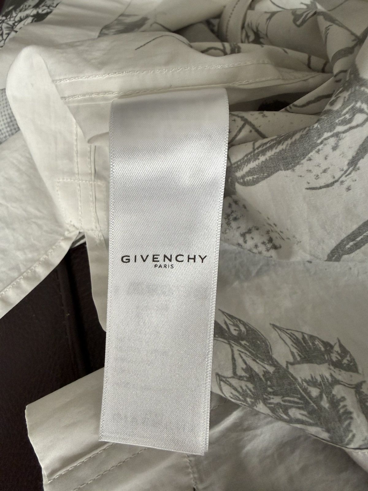 Givenchy Givenchy LA Tattoo Zip Up Poplin Shirt Size US L / EU 52-54 / 3 - 5 Thumbnail