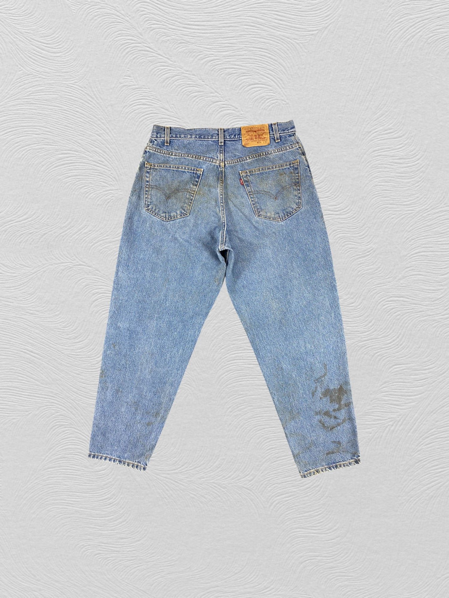Levi's Dirty Blue Vintage Levi's 560 Jeans 34x30 Denim -JN2168 Size US 34 / EU 50 - 2 Thumbnail