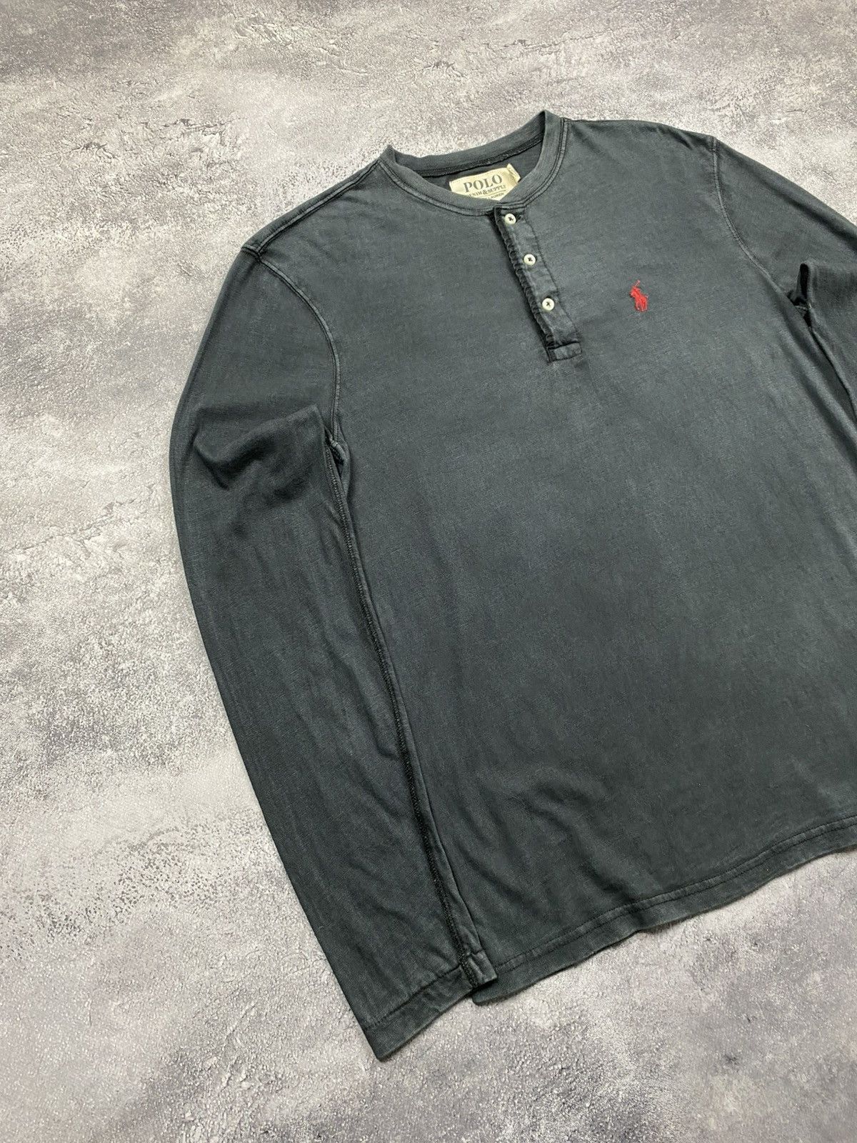 Denim & Supply Ralph Lauren Vintage Ralph Lauren Denim & Supply Long-Sleeve Faded Shirt Size US S / EU 44-46 / 1 - 2 Thumbnail