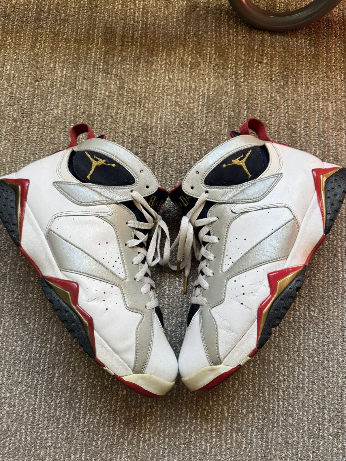 Jordan Brand × Nike Air Jordan 7 Olympic (2012) Size US 12 / EU 45 - 1 Thumbnail