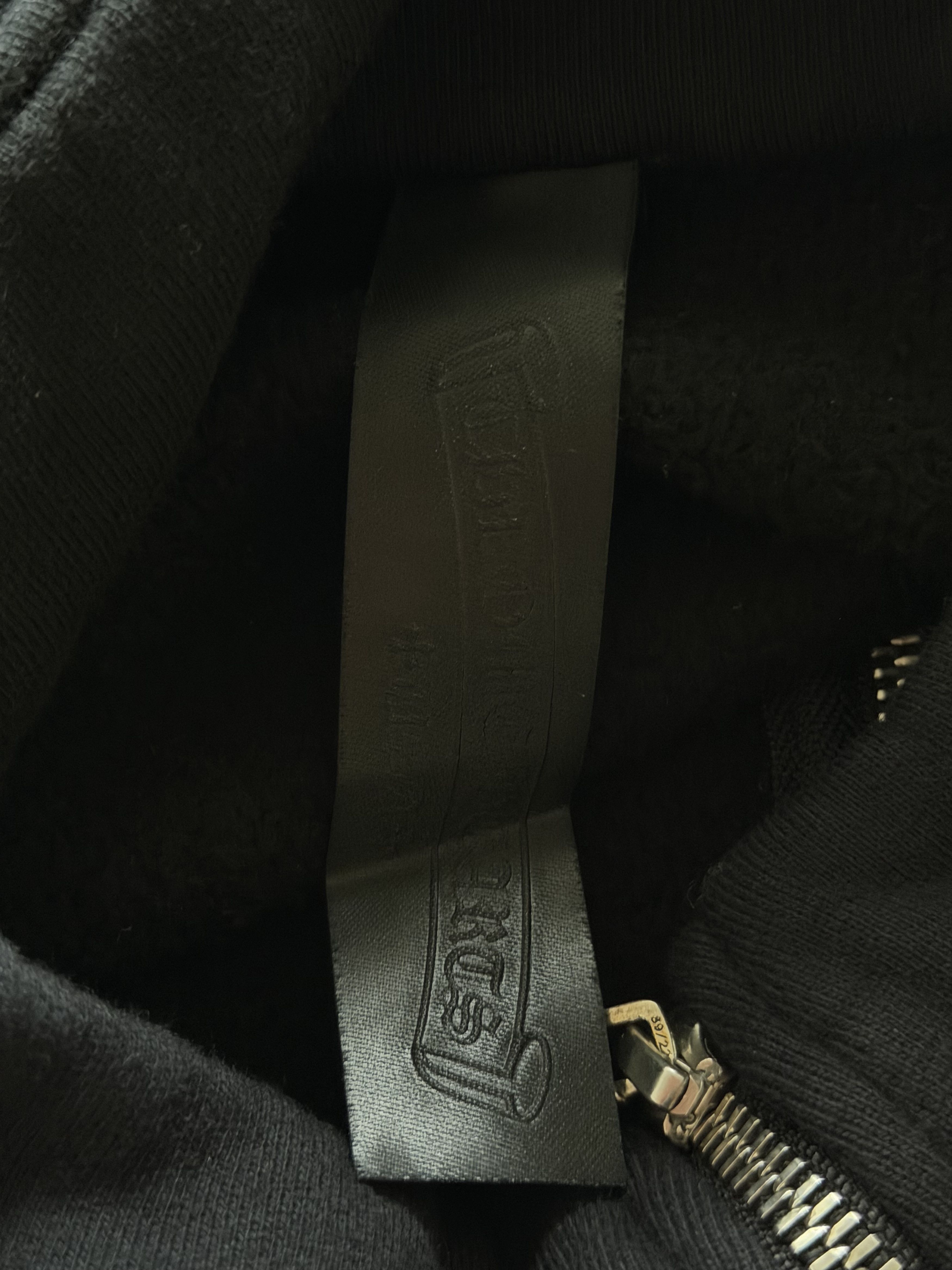 Chrome Hearts Chrome Hearts Black Cross Patch Quarter Zip Sweater Size US L / EU 52-54 / 3 - 3 Thumbnail