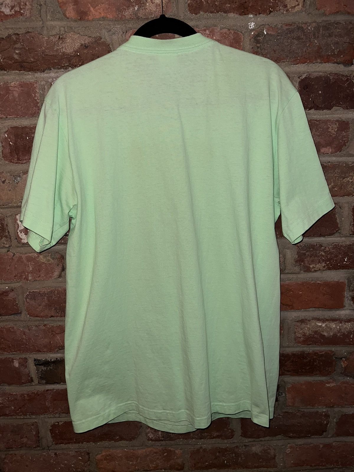 Supreme 2007 Lime Green Tonal Supreme Box Logo Shirt Size US L / EU 52-54 / 3 - 2 Thumbnail
