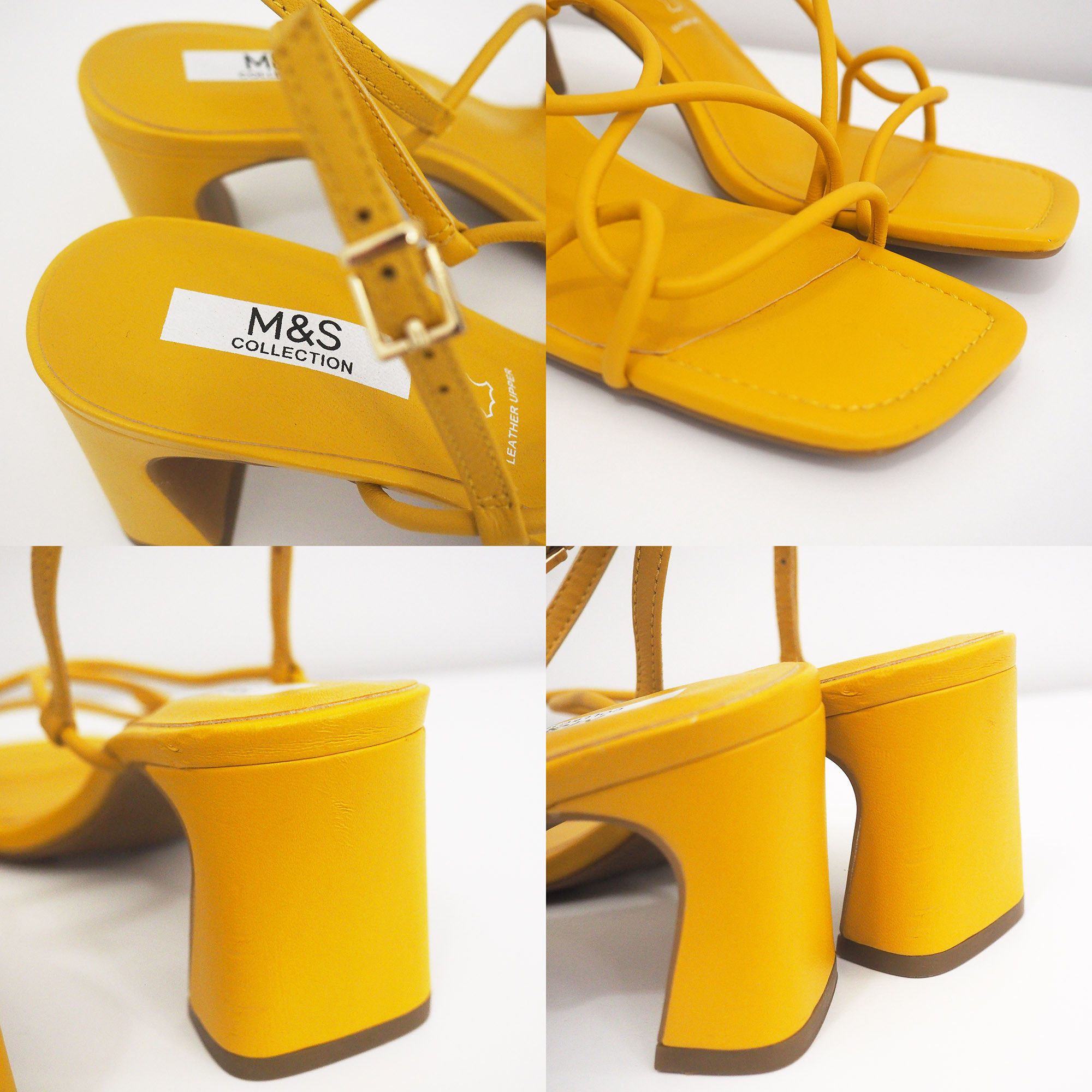 Marks and spencer yellow sandals shop