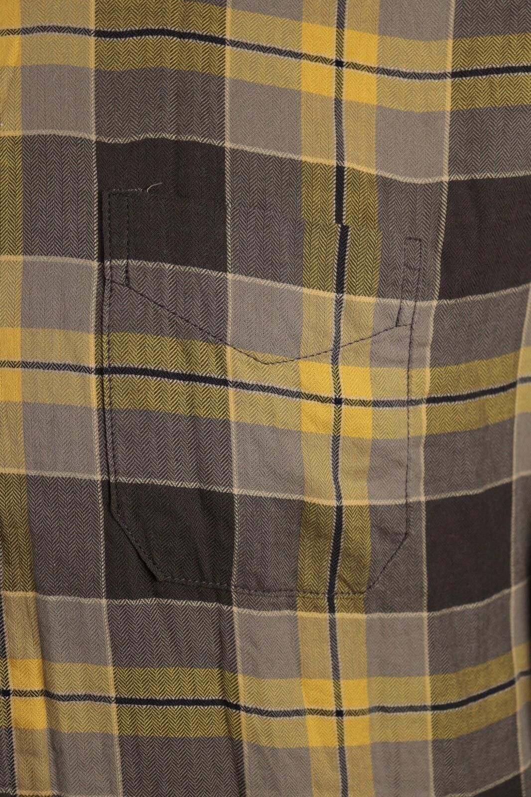 Edwin EDWIN Standart Brown Check Flannel Long Sleeve Shirt Size M Size US M / EU 48-50 / 2 - 4 Thumbnail