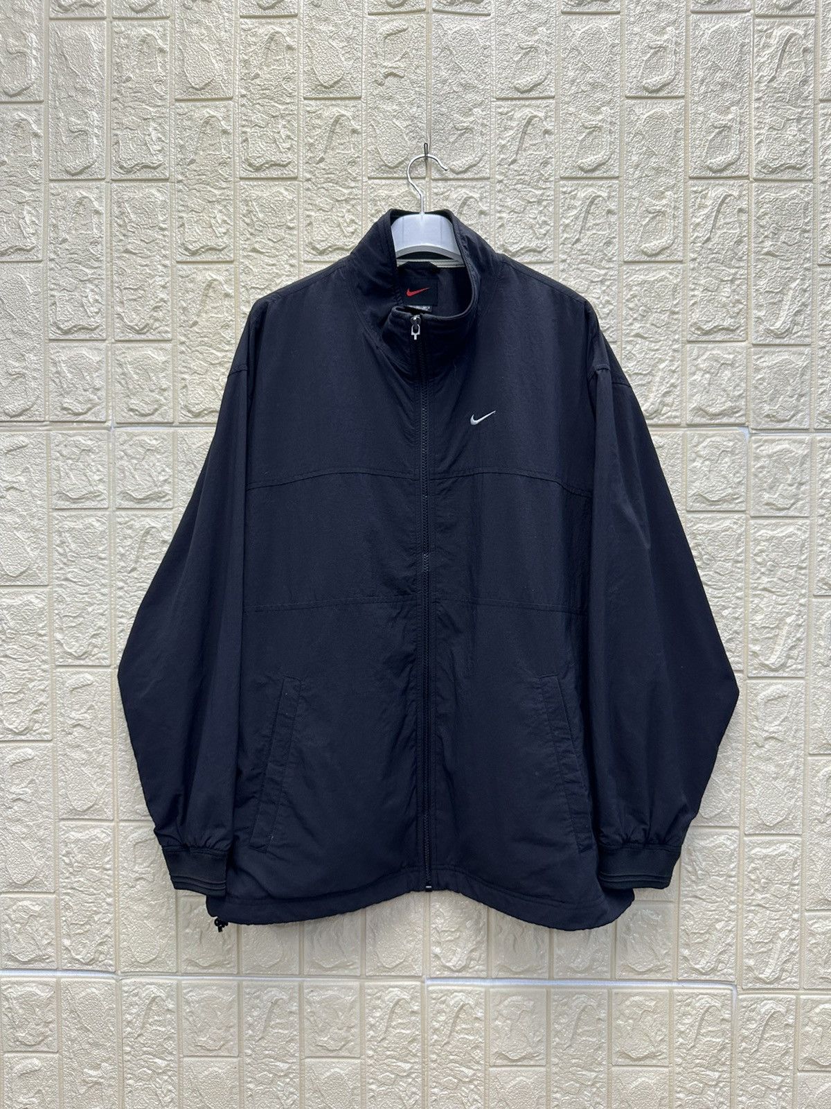 Nike Nike Swoosh 90s Zipper Vintage Jacket MJ159 Size US XL / EU 56 / 4 - 1 Thumbnail