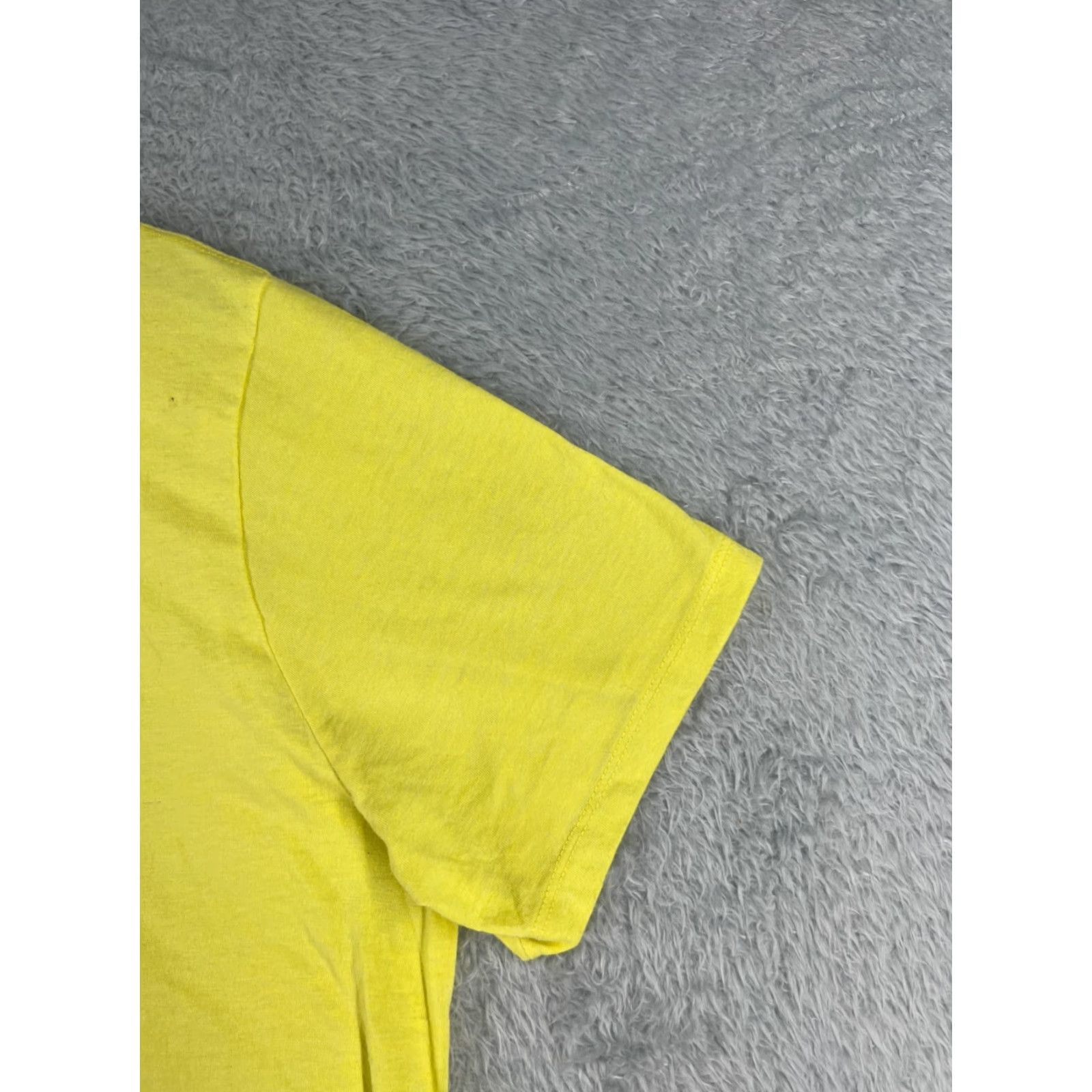 The North Face The North Face Shirt Womens Large Yellow San Francisco Short Sleeve Polyester Size L / US 10 / IT 46 - 2 Thumbnail