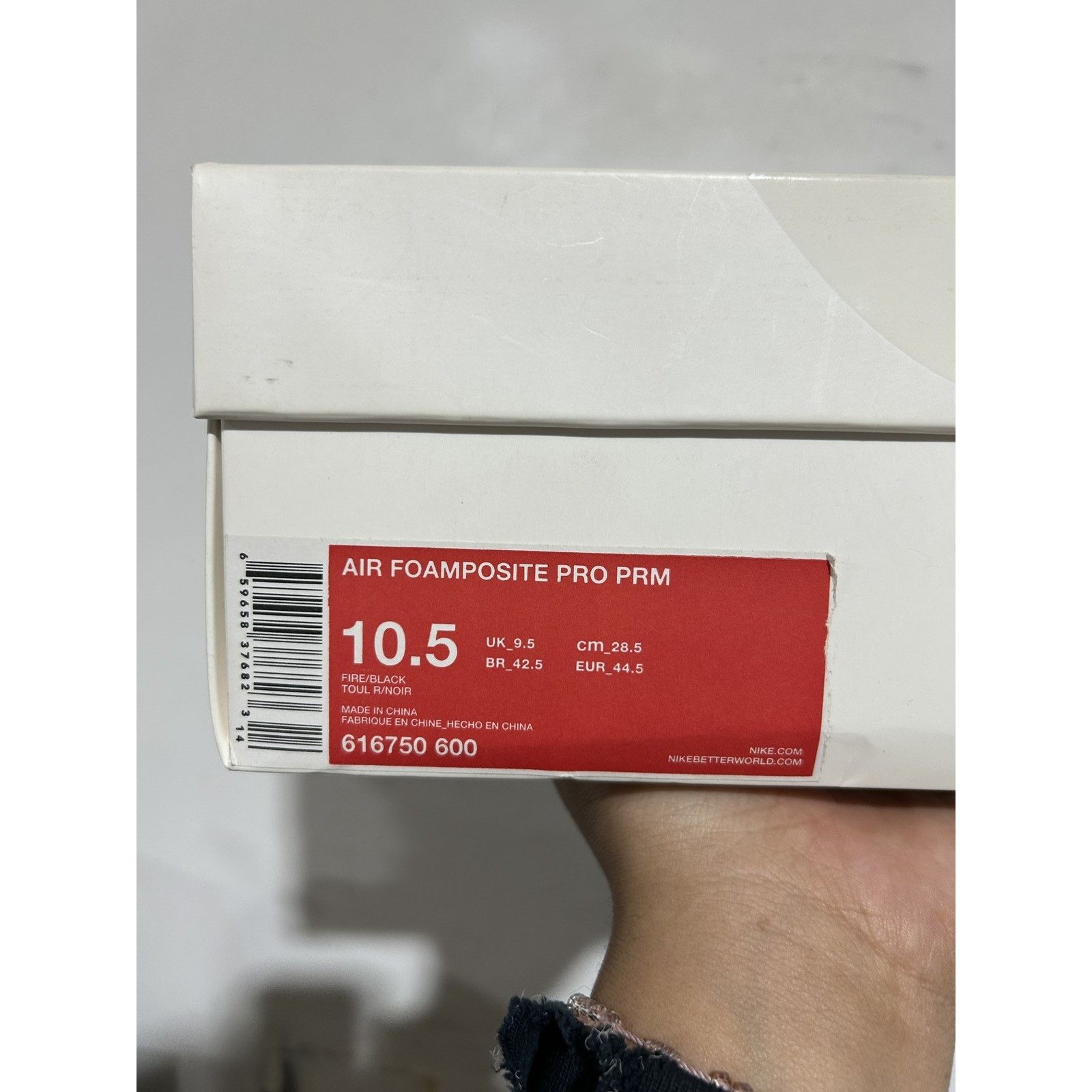 Nike NIKE AIR FOAMPOSITE AREA 72 ASTEROID SIZE 10.5 PREOWNED Size US 10.5 / EU 43-44 - 5 Thumbnail