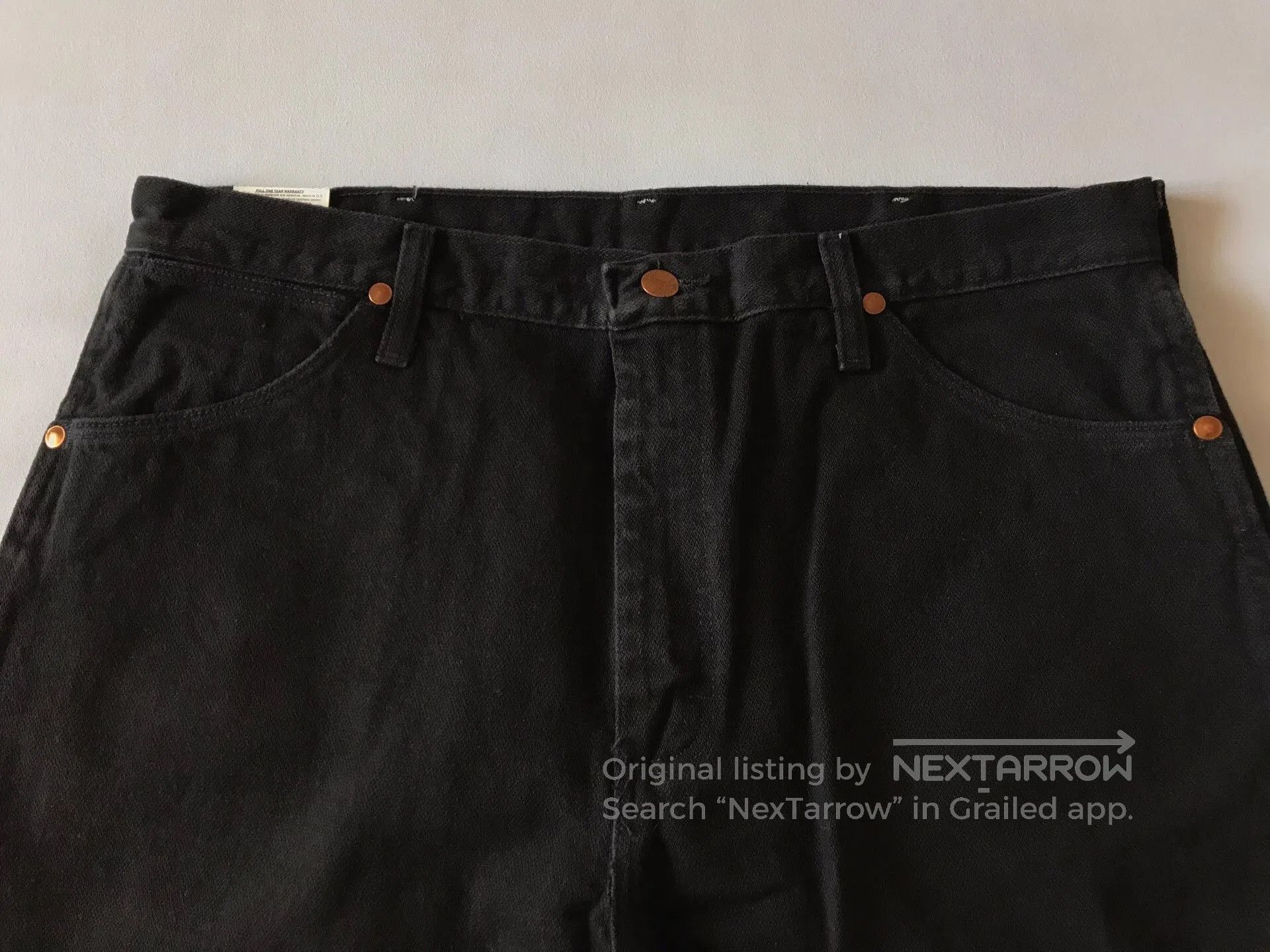 Wrangler Wrangler 13MWZ USA Jeans W36L30. Size US 36 / EU 52 - 4 Thumbnail