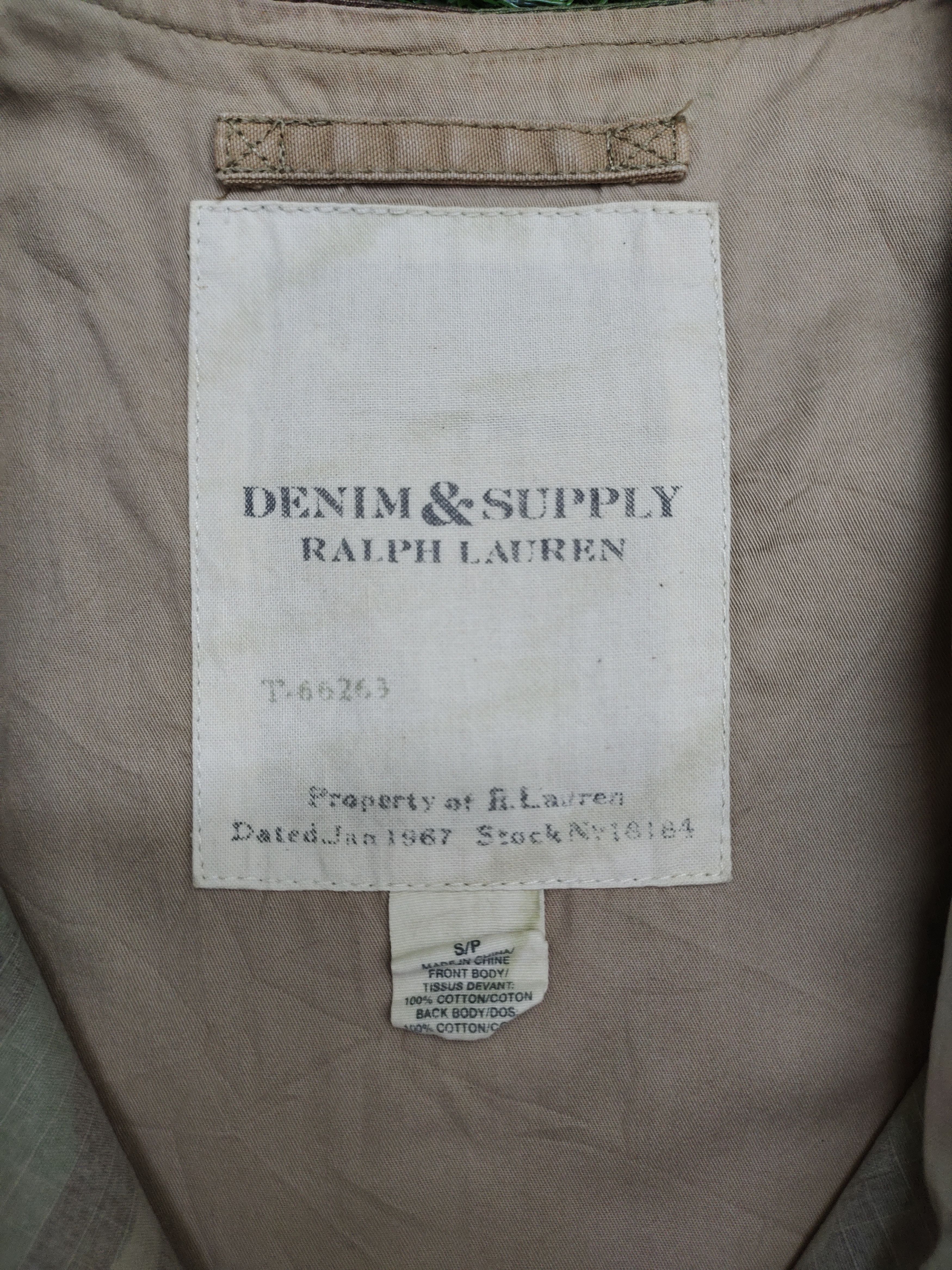 Denim & Supply Ralph Lauren Denim And Supply Ralph Lauren Camouflage Distress Style Vest Size US S / EU 44-46 / 1 - 12 Thumbnail