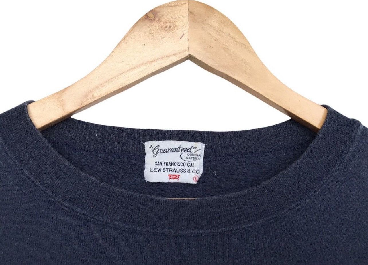 Levi's Vintage 90s Levis Spellout Sweatshirt Size US L / EU 52-54 / 3 - 3 Thumbnail