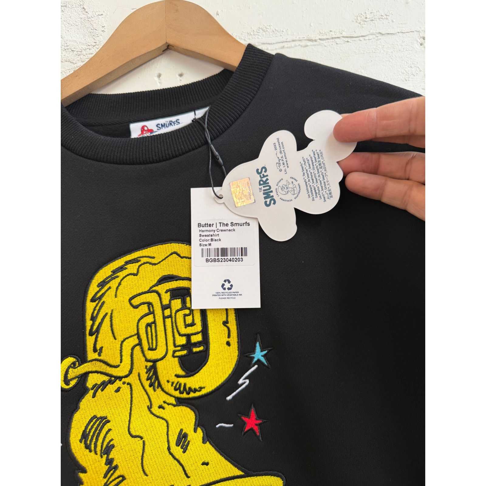 Butter Goods Butter x The Smurfs Harmony Crewneck Sweatshirt Size US M / EU 48-50 / 2 - 5 Thumbnail