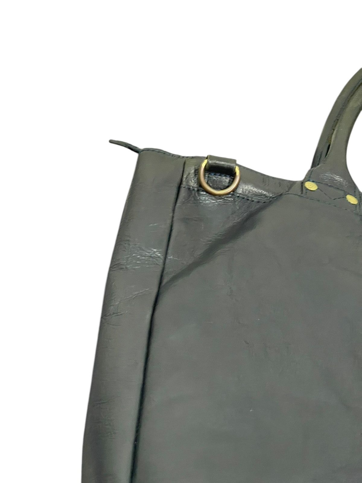 Genuine Leather Full Leather Complete Works Tote Brief Bag 1🟩7 Size ONE SIZE - 17 Thumbnail