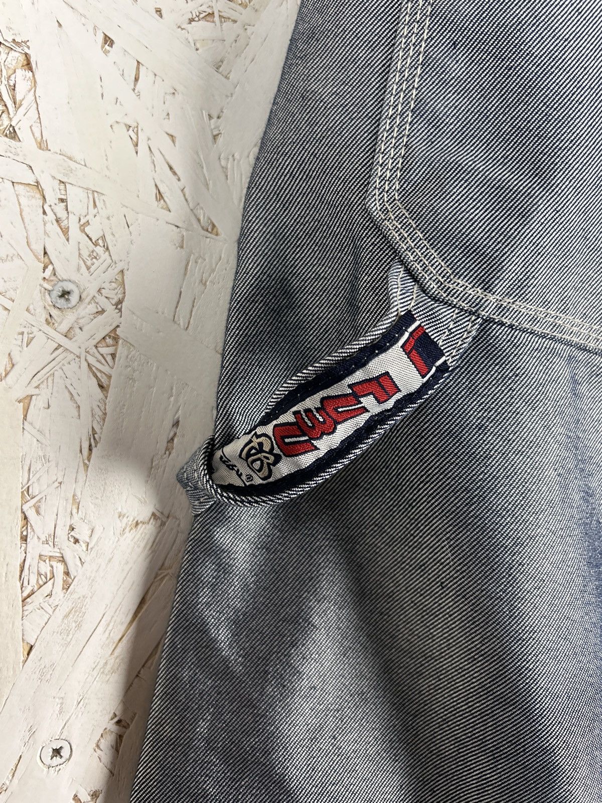 Fubu Vintage Fubu Collection Carpenter Shiny Denim Jeans W33 Size US 33 - 4 Thumbnail