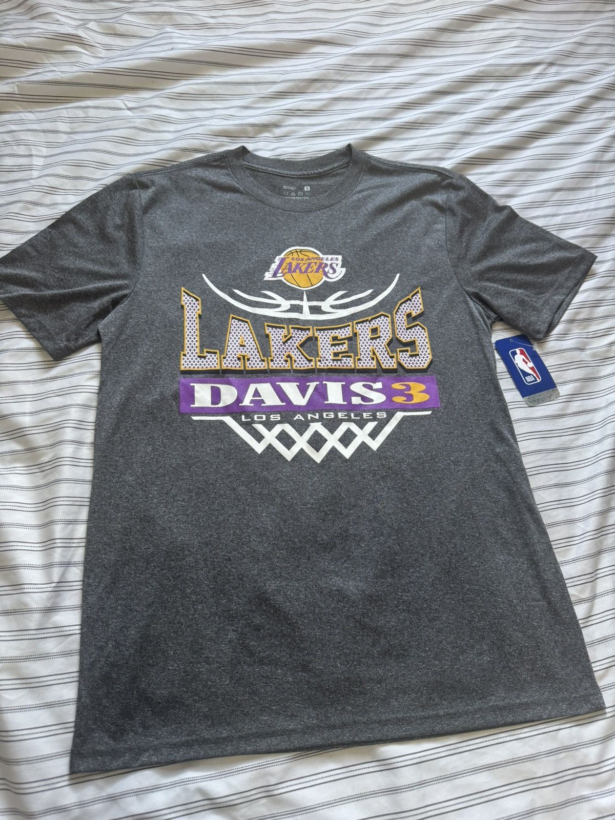 NBA NWT Los Angeles Lakers Anthony Davis Tee Men’s Small Size US S / EU 44-46 / 1 - 2 Thumbnail